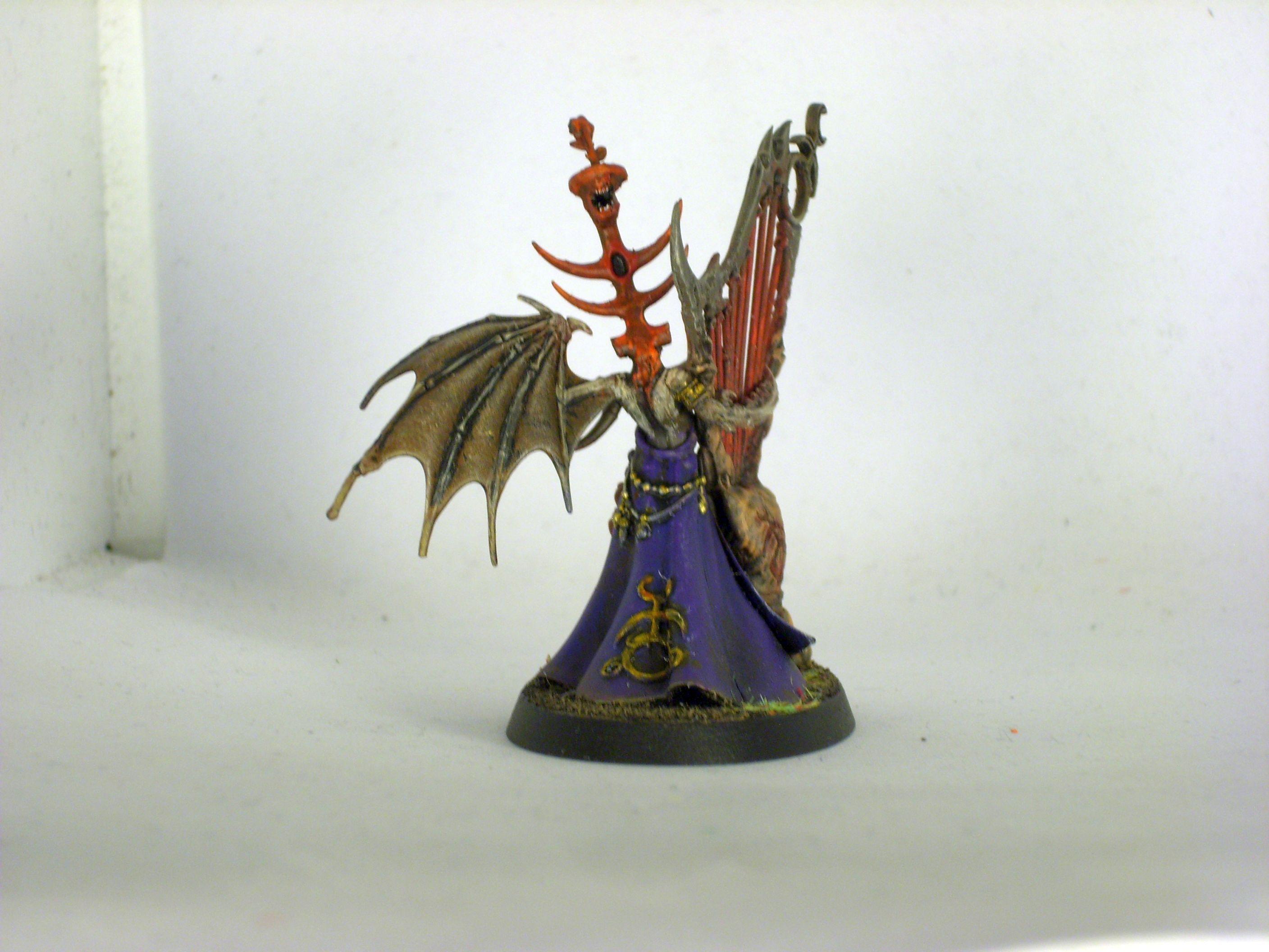 Age Of Sigmar, Chaos, Chaos Daemons, Daemonettes, Daemons, Infernal Enrapturess, Musician, Slaanesh, Warhammer 40,000