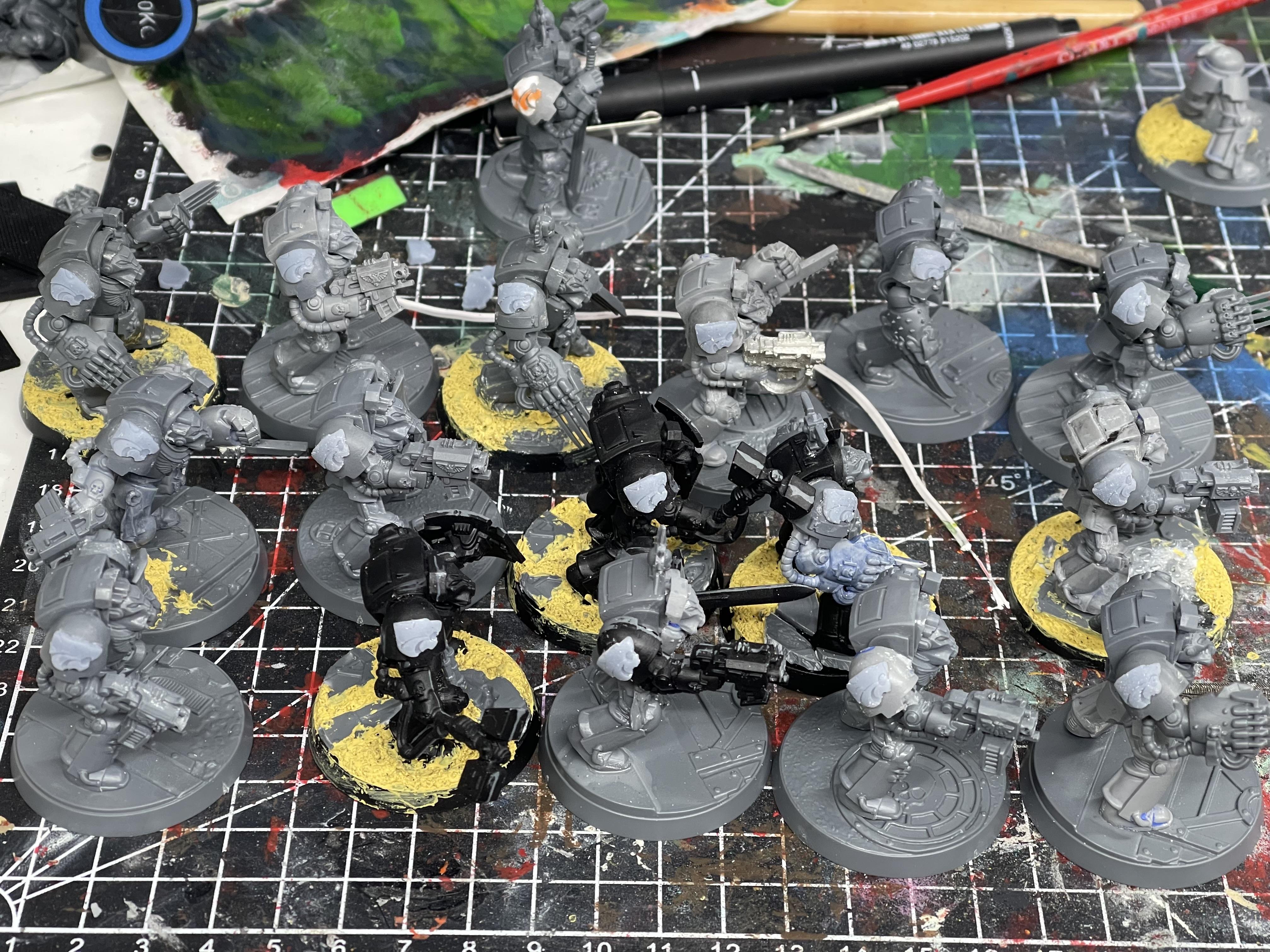 Space Marines, Void Panthers, Warhammer 40,000, Warhammer Fantasy, Work In Progress