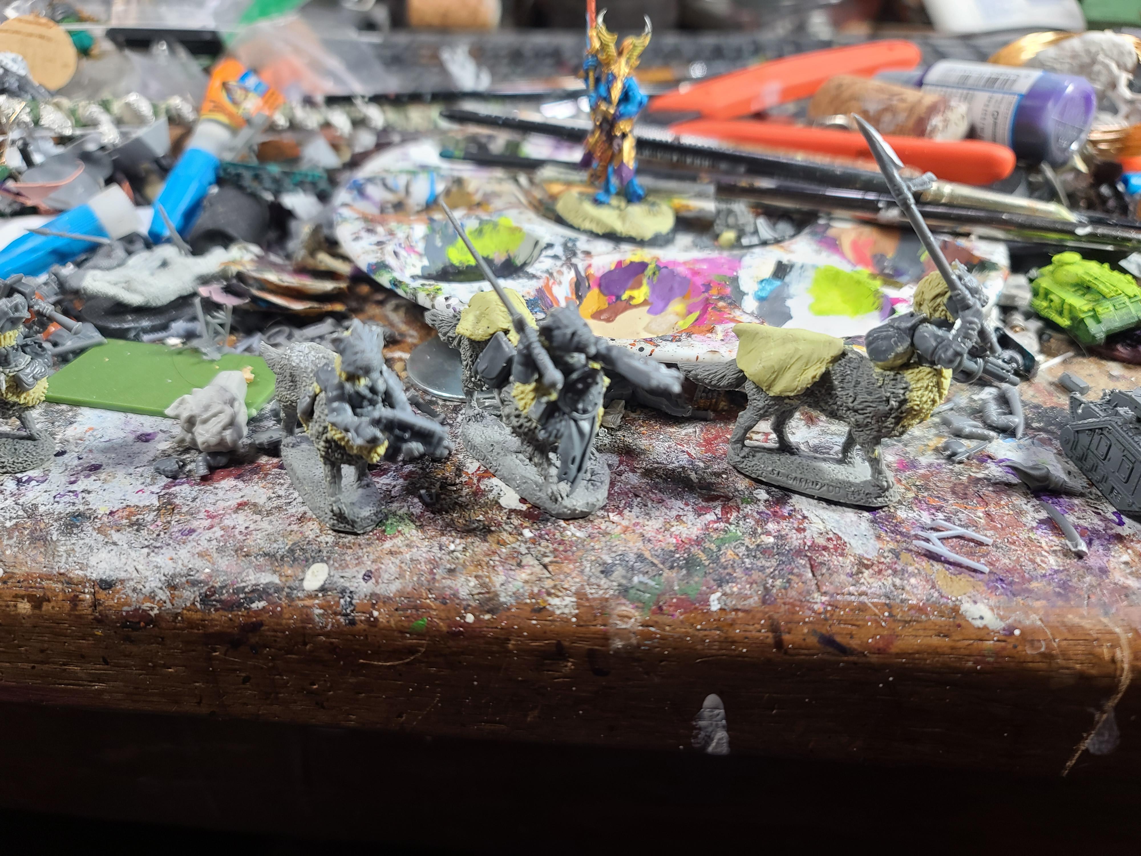 Centaurs, Conversion, Gorkamorka, Kitbash, Muties, North Star Military Figures, Reaper Miniatures, Wolf
