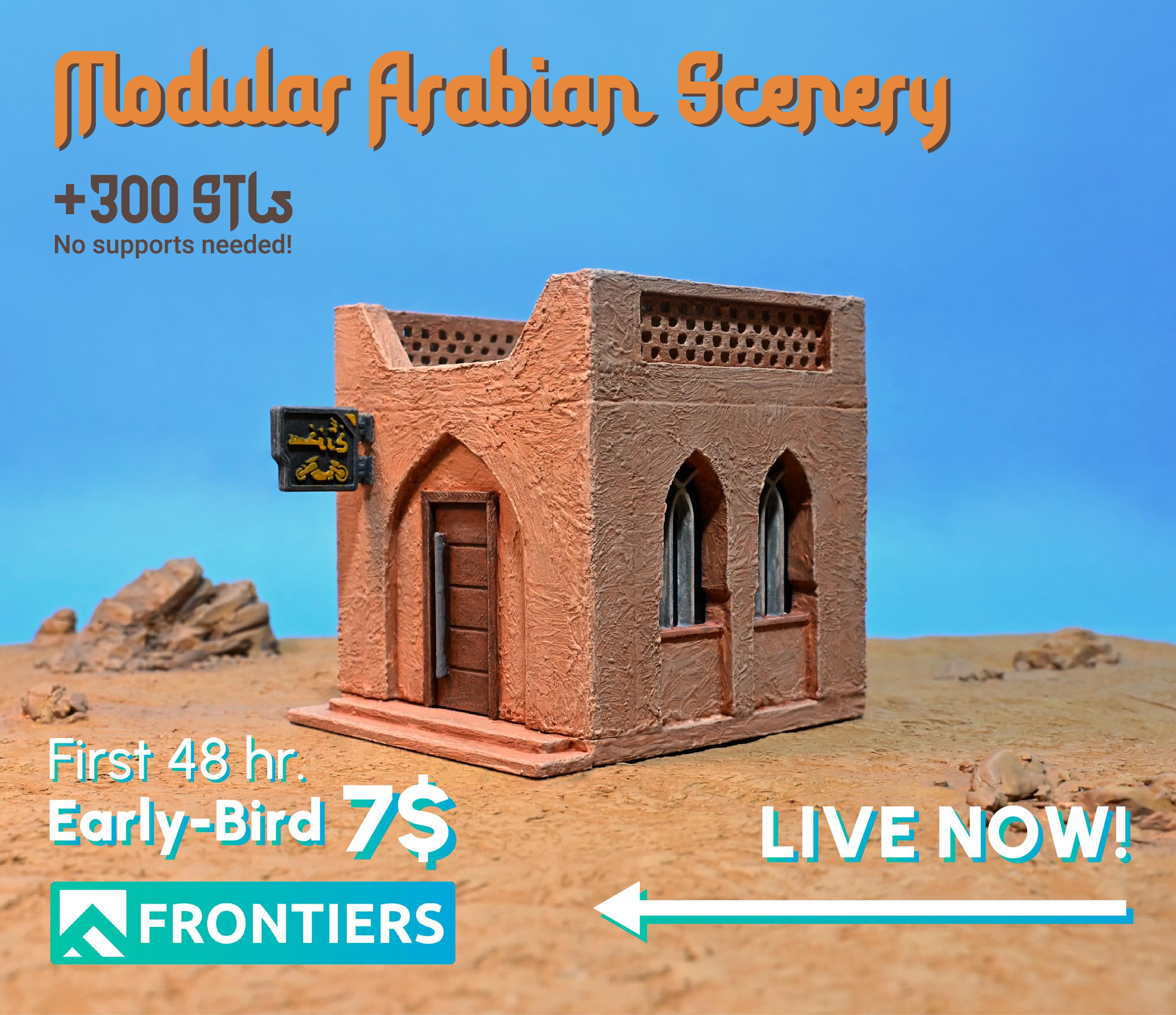 Arabian, Modular, Terrain