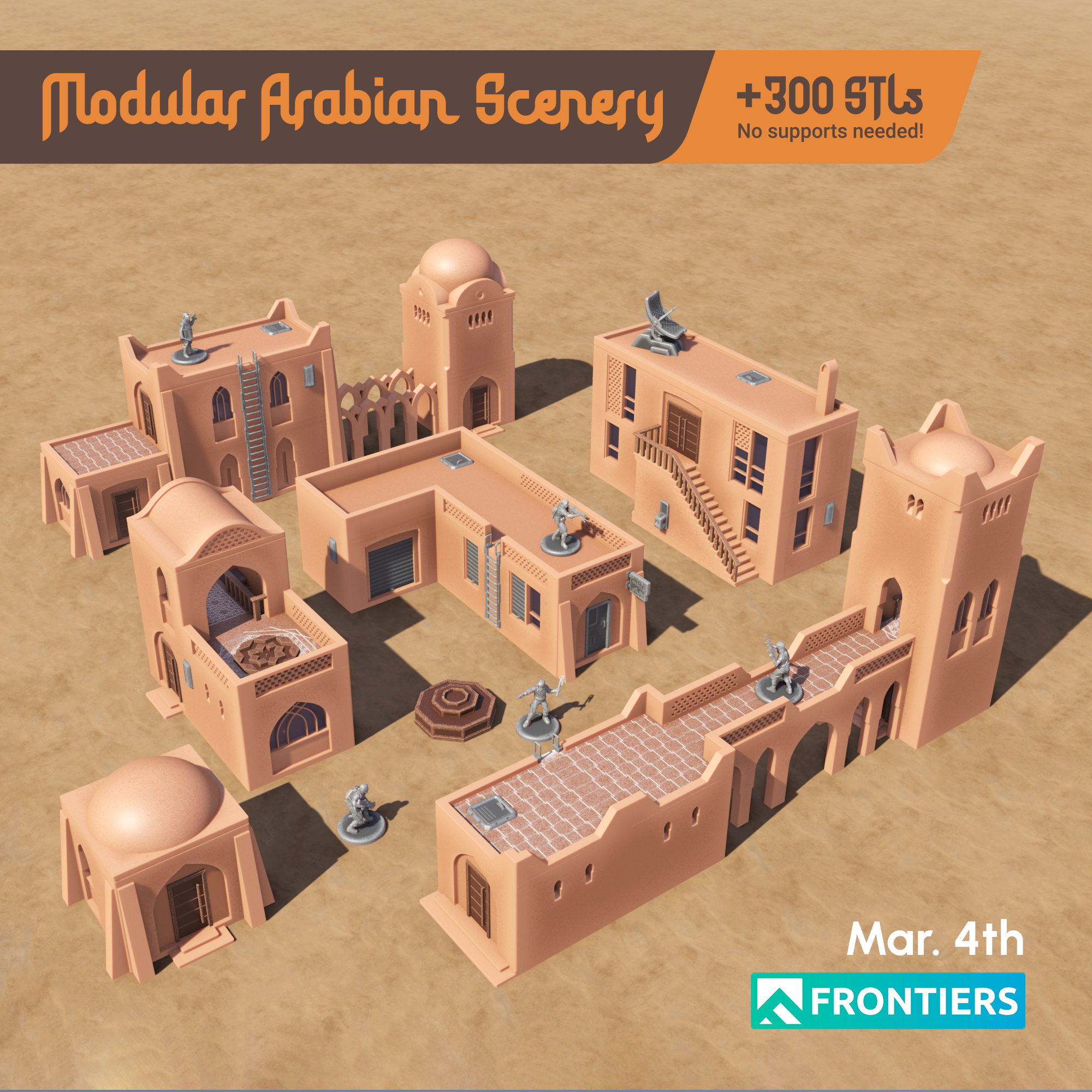 Arabian, Modular, Terrain