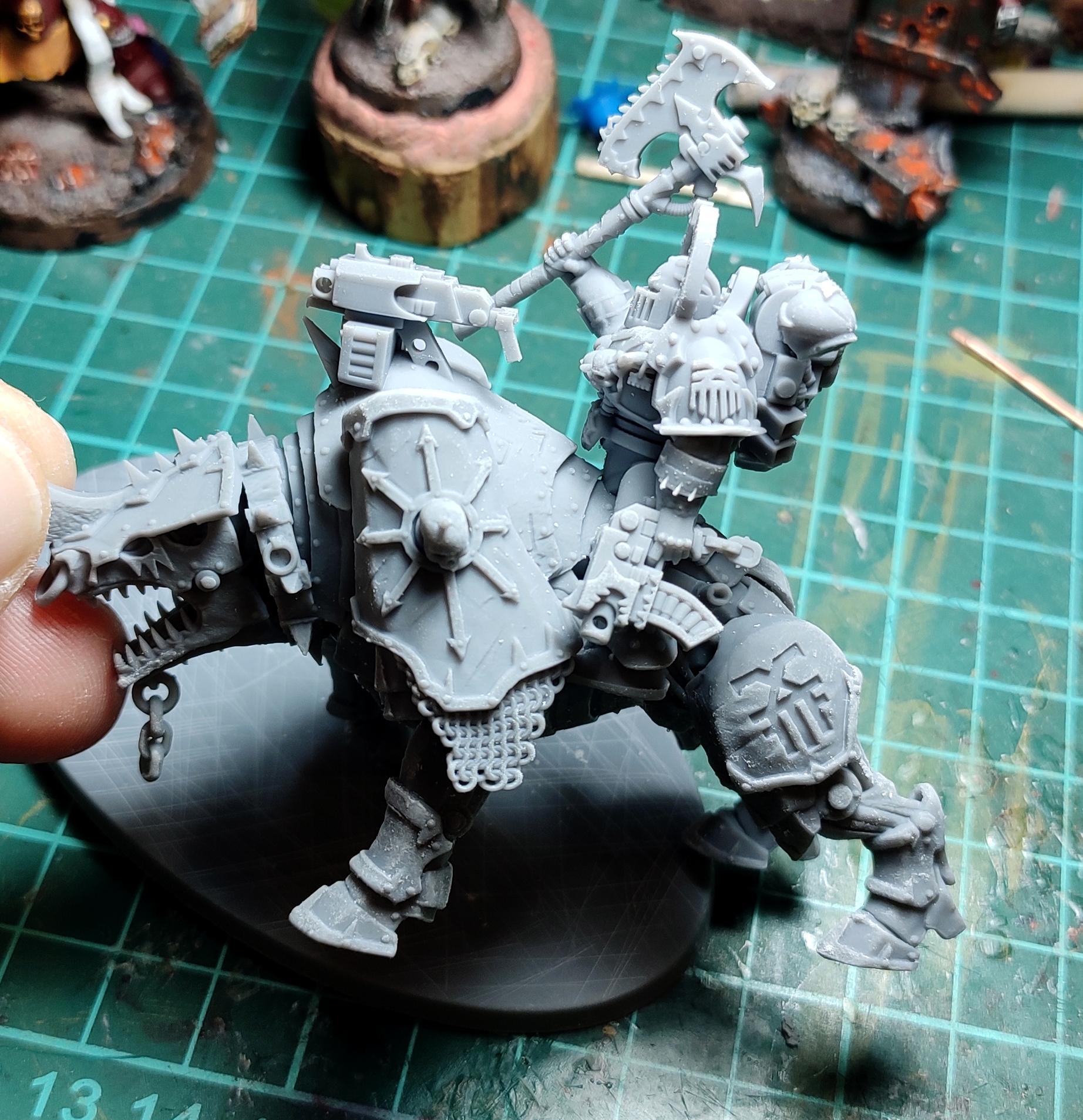 3d Print, Berserk, Berserkers, Berzerk, Berzerker, Blood For The Blood God, Cavalry, Chain Axe, Chaos, Chaos Space Marines, Heresy, Heretic Astartes, Juggernaut, Khorne, Skulls For Skull Throne, Storm Bolter, Traitor Legions, Warhammer 40,000, Work In Progress, World Eaters