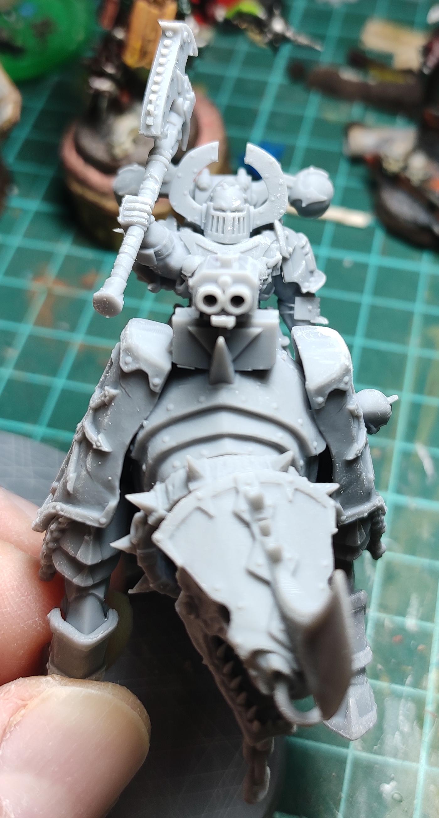 3d Print, Berserk, Berserkers, Berzerk, Berzerker, Blood For The Blood God, Cavalry, Chain Axe, Chaos, Chaos Space Marines, Heresy, Heretic Astartes, Juggernaut, Khorne, Skulls For Skull Throne, Storm Bolter, Traitor Legions, Warhammer 40,000, Work In Progress, World Eaters