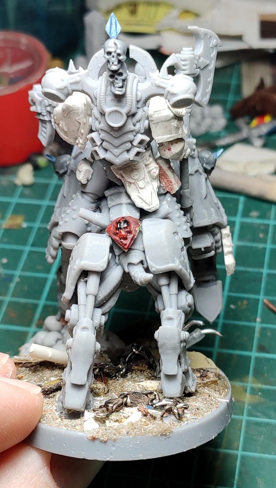 3d Print, Berserk, Berserkers, Berzerk, Berzerker, Blood For The Blood God, Cavalry, Chain Axe, Chaos, Chaos Space Marines, Conversion, Heresy, Heretic Astartes, Juggernaut, Khorne, Putty, Skulls For Skull Throne, Storm Bolter, Traitor Legions, Warhammer 40,000, Work In Progress, World Eaters