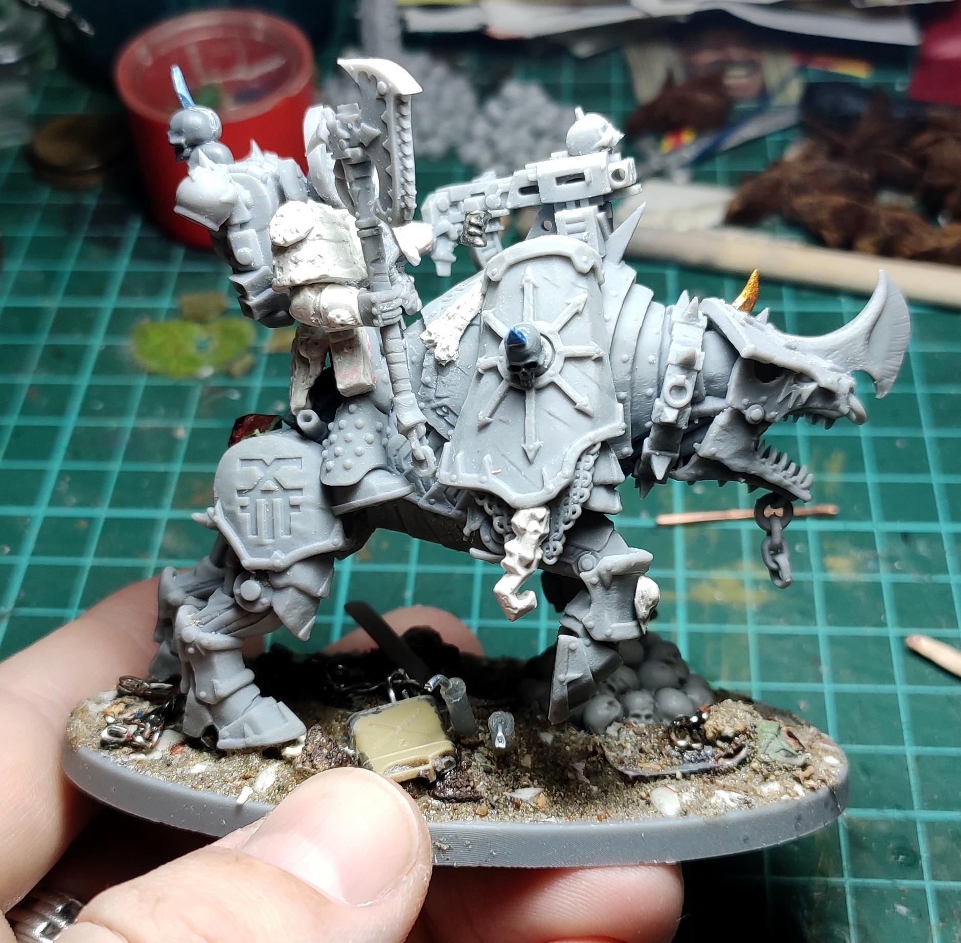 3d Print, Berserk, Berserkers, Berzerk, Berzerker, Blood For The Blood God, Cavalry, Chain Axe, Chaos, Chaos Space Marines, Conversion, Heresy, Heretic Astartes, Juggernaut, Khorne, Putty, Skulls For Skull Throne, Storm Bolter, Traitor Legions, Warhammer 40,000, Work In Progress, World Eaters