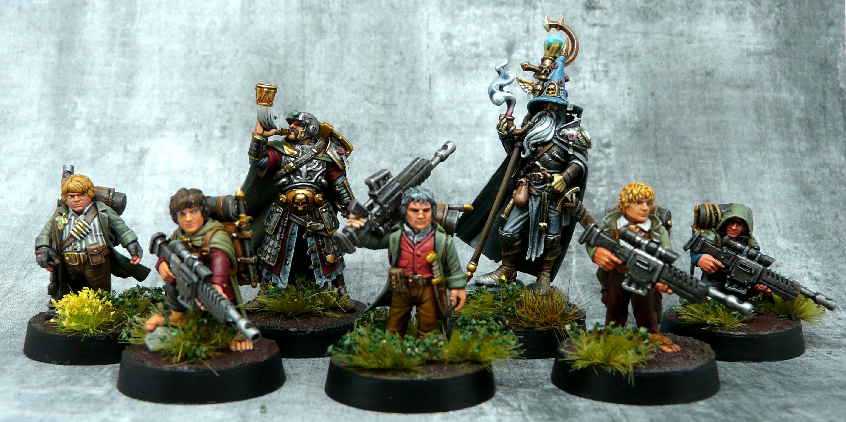 Fellowship Of The Ring, Halflings, Inquisition, Inquisitor, Lord Of The Rings, Ordo Hereticus, Ratlings, Warhammer 40,000