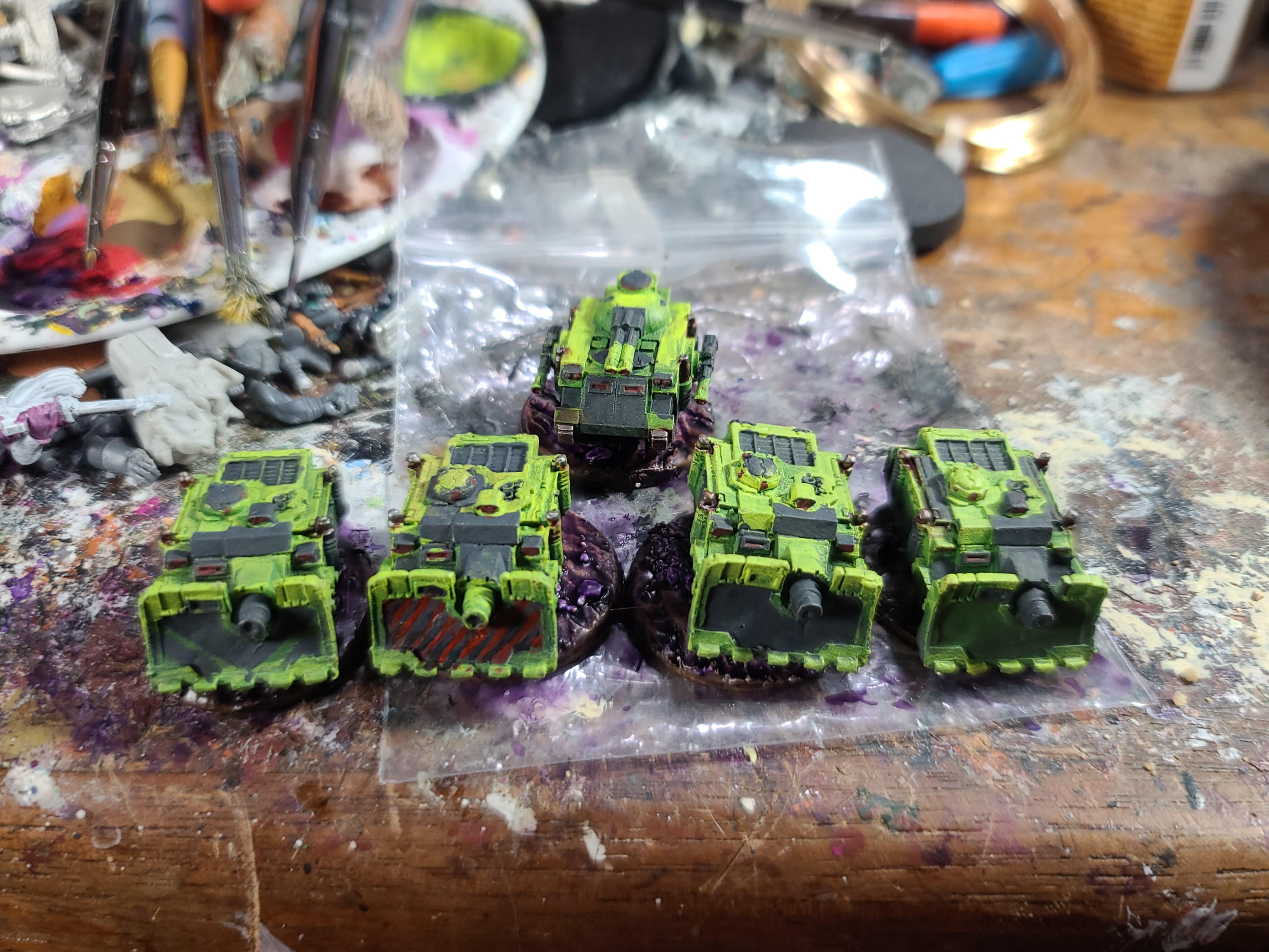 6mm, Epic, Games Workshop, Predator, Salamanders, Sebs Print Shop, Space Marines, Vindicator