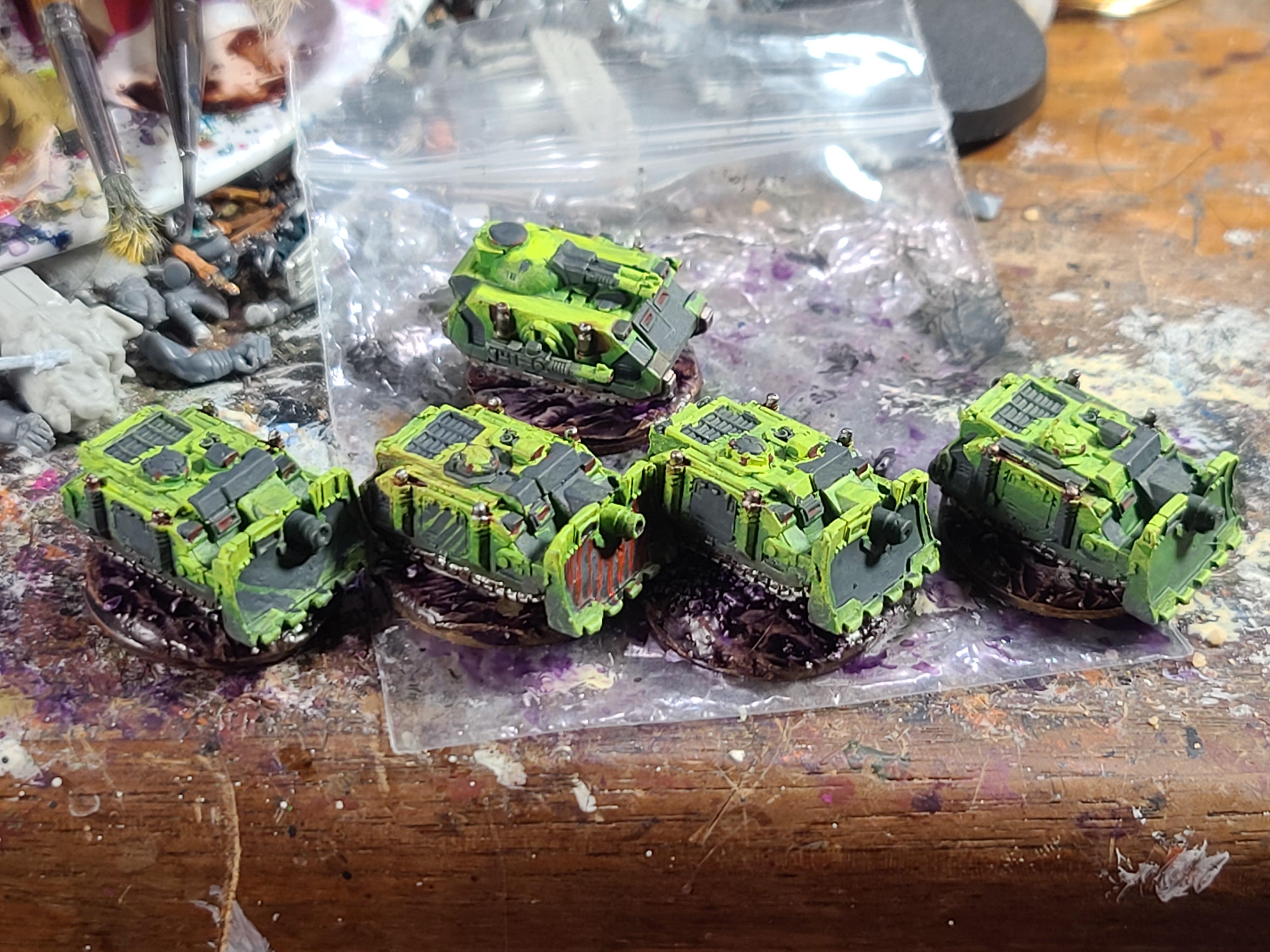 6mm, Epic, Games Workshop, Predator, Salamanders, Sebs Print Shop, Space Marines, Vindicator