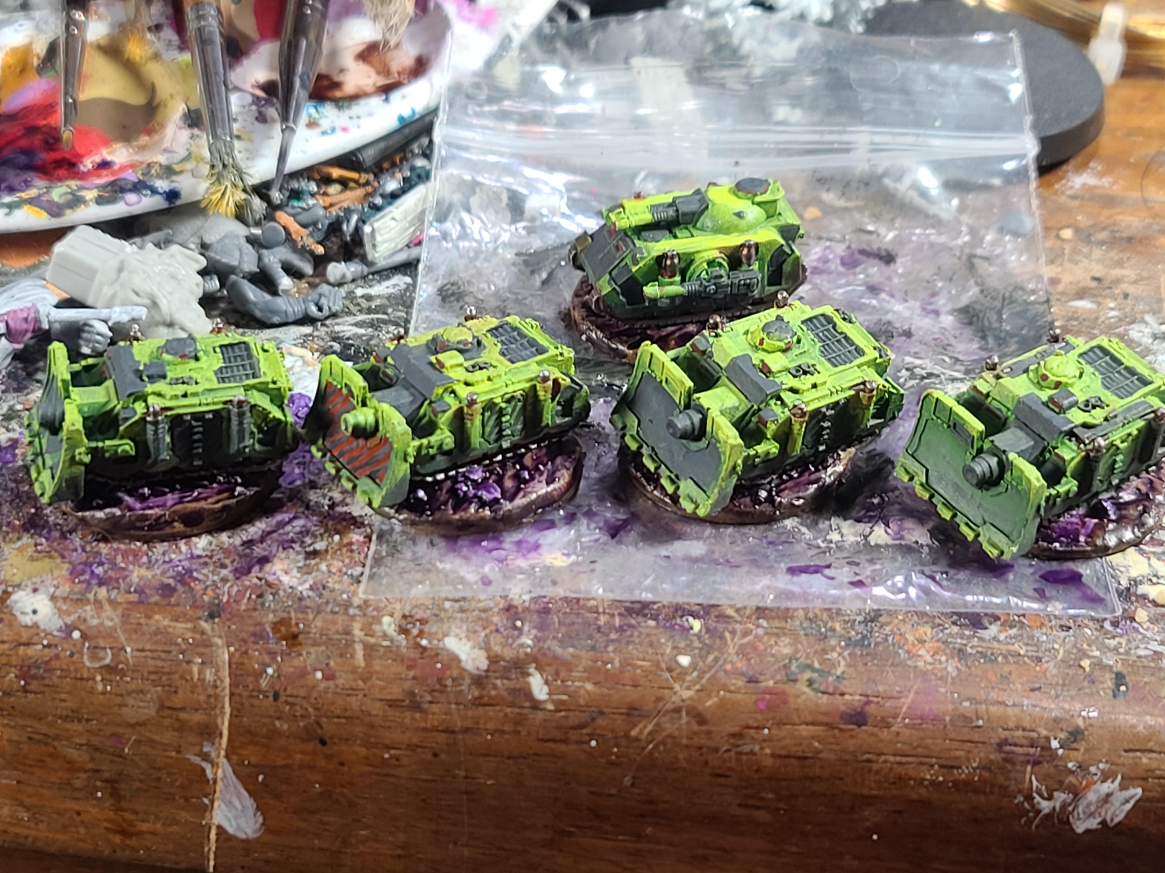 6mm, Epic, Games Workshop, Predator, Salamanders, Sebs Print Shop, Space Marines, Vindicator