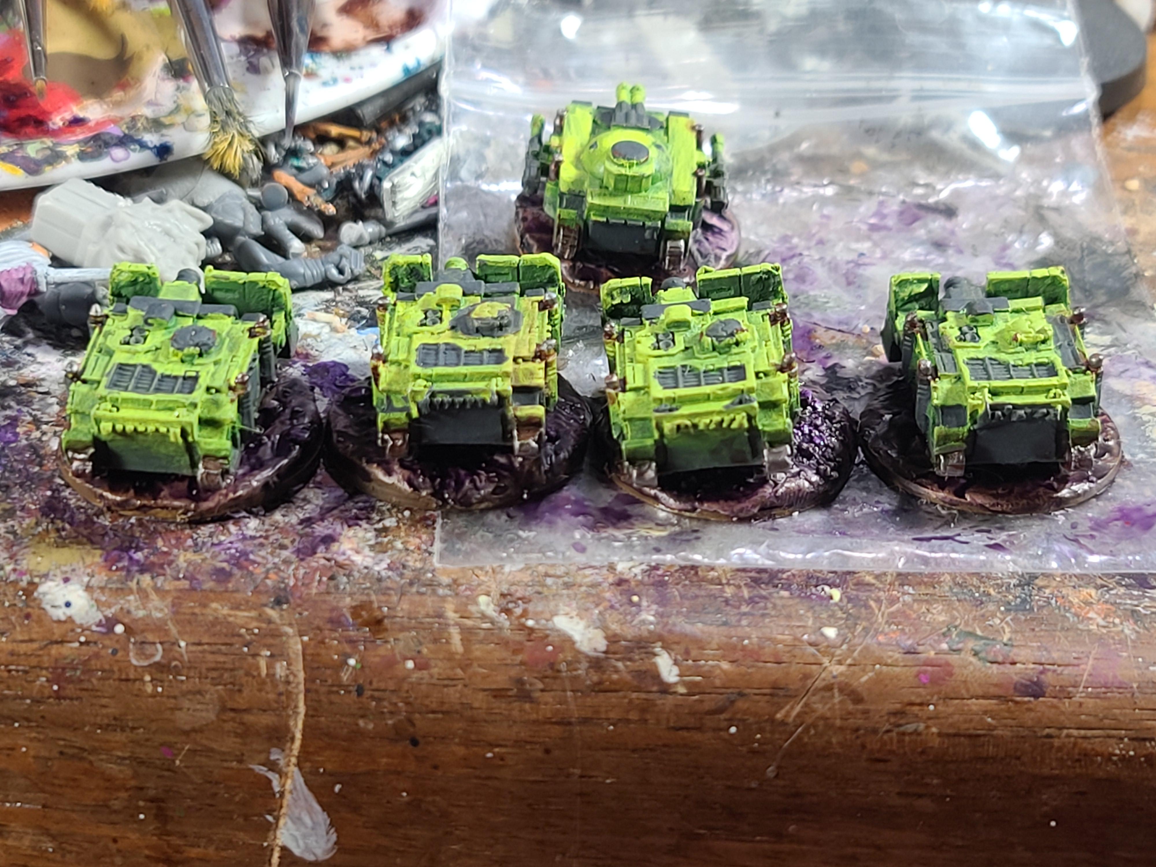 6mm, Epic, Games Workshop, Predator, Salamanders, Sebs Print Shop, Space Marines, Vindicator