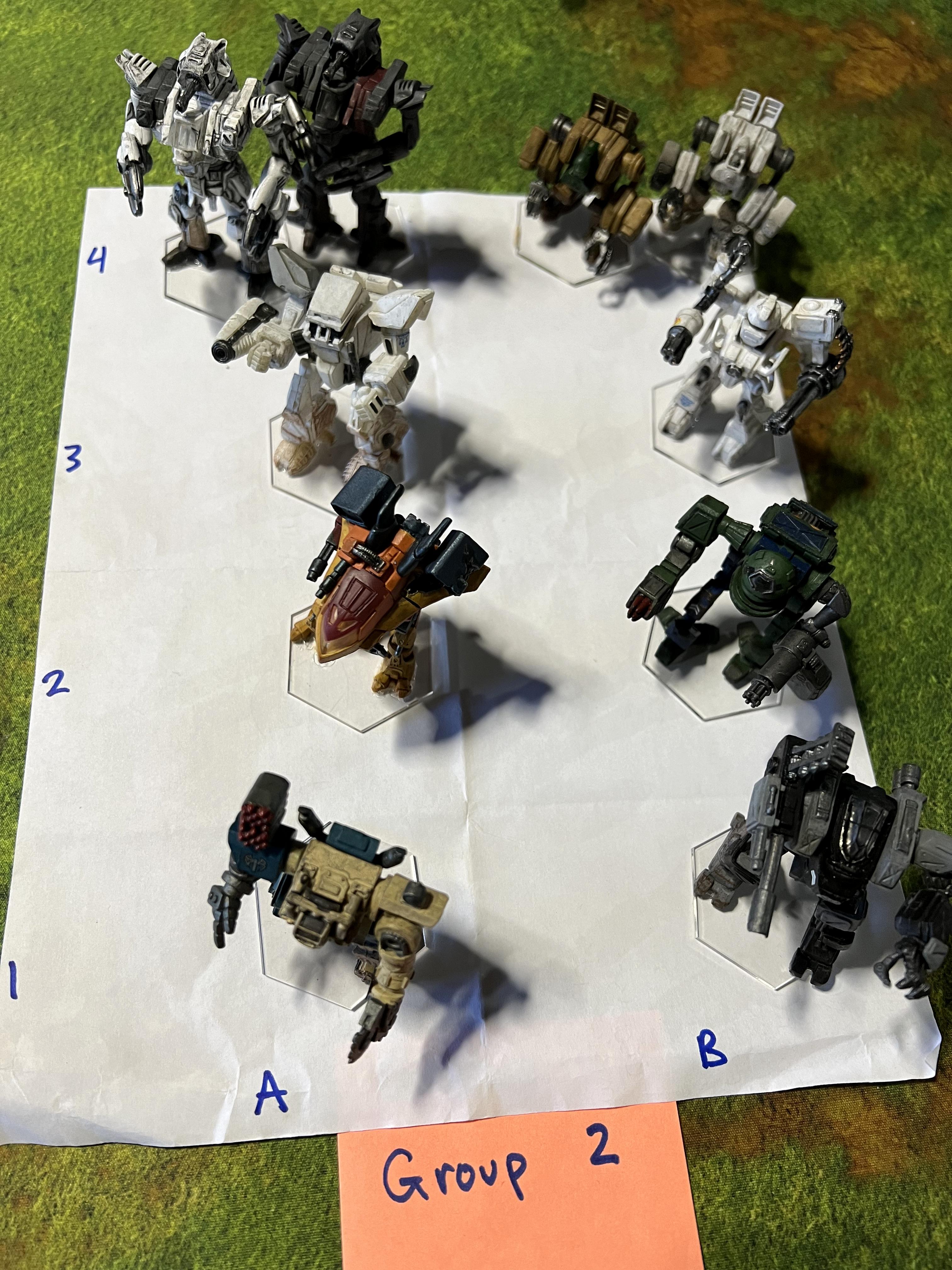 Wizkids mechwarrior figures