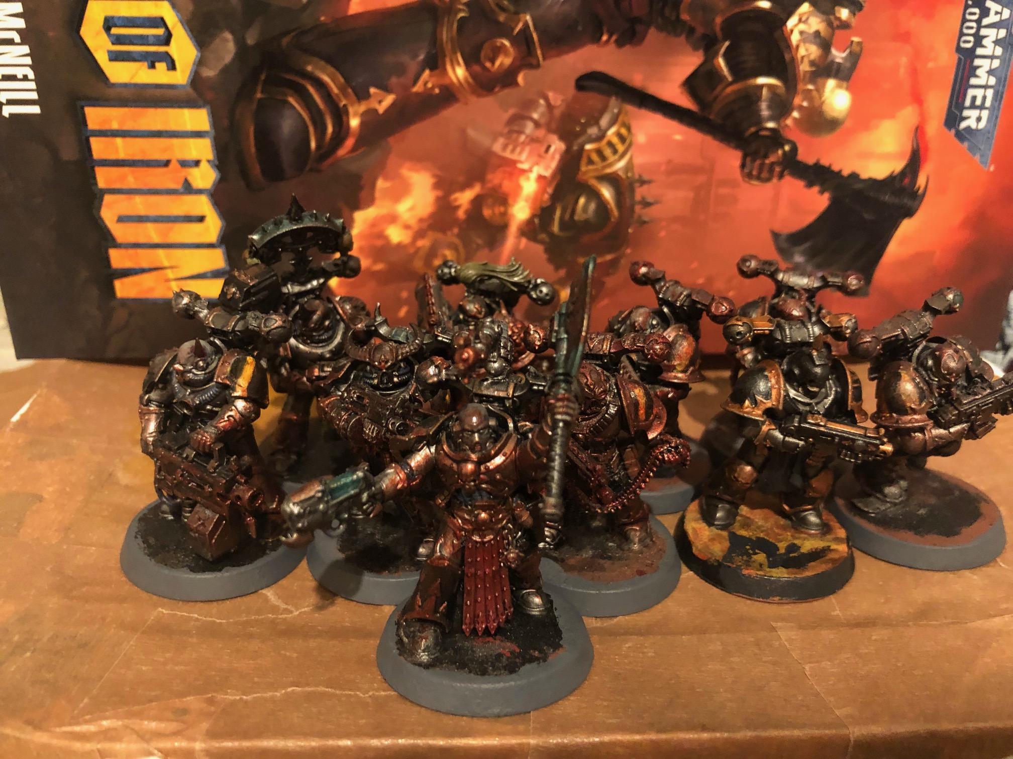 Iron Warriors Legionary squad1