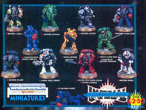 Oldhammer, Original, Rogue Trader, Space Marines