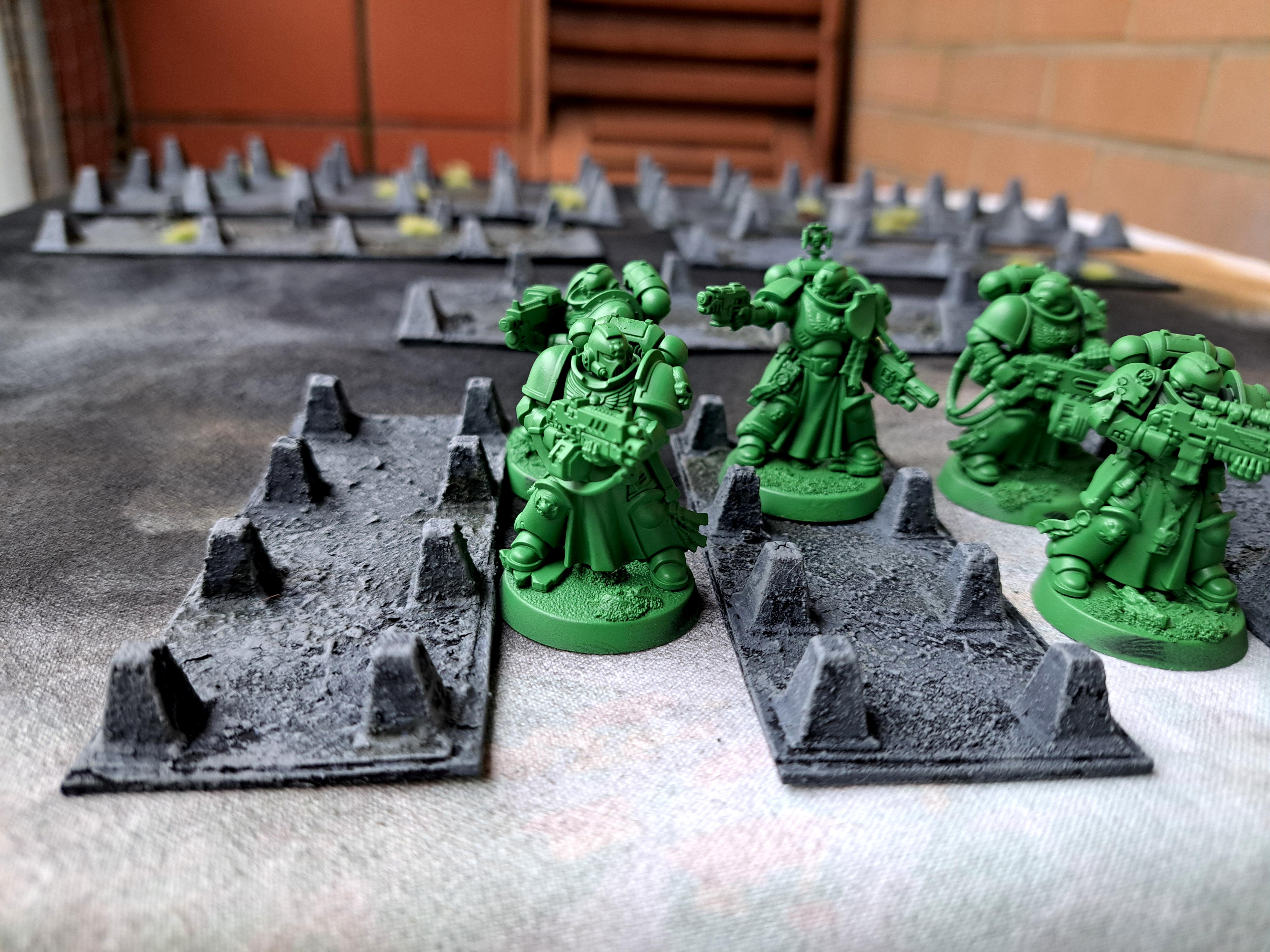 1/56, 28mm, Defences, Dragons Teeth, Rubicon