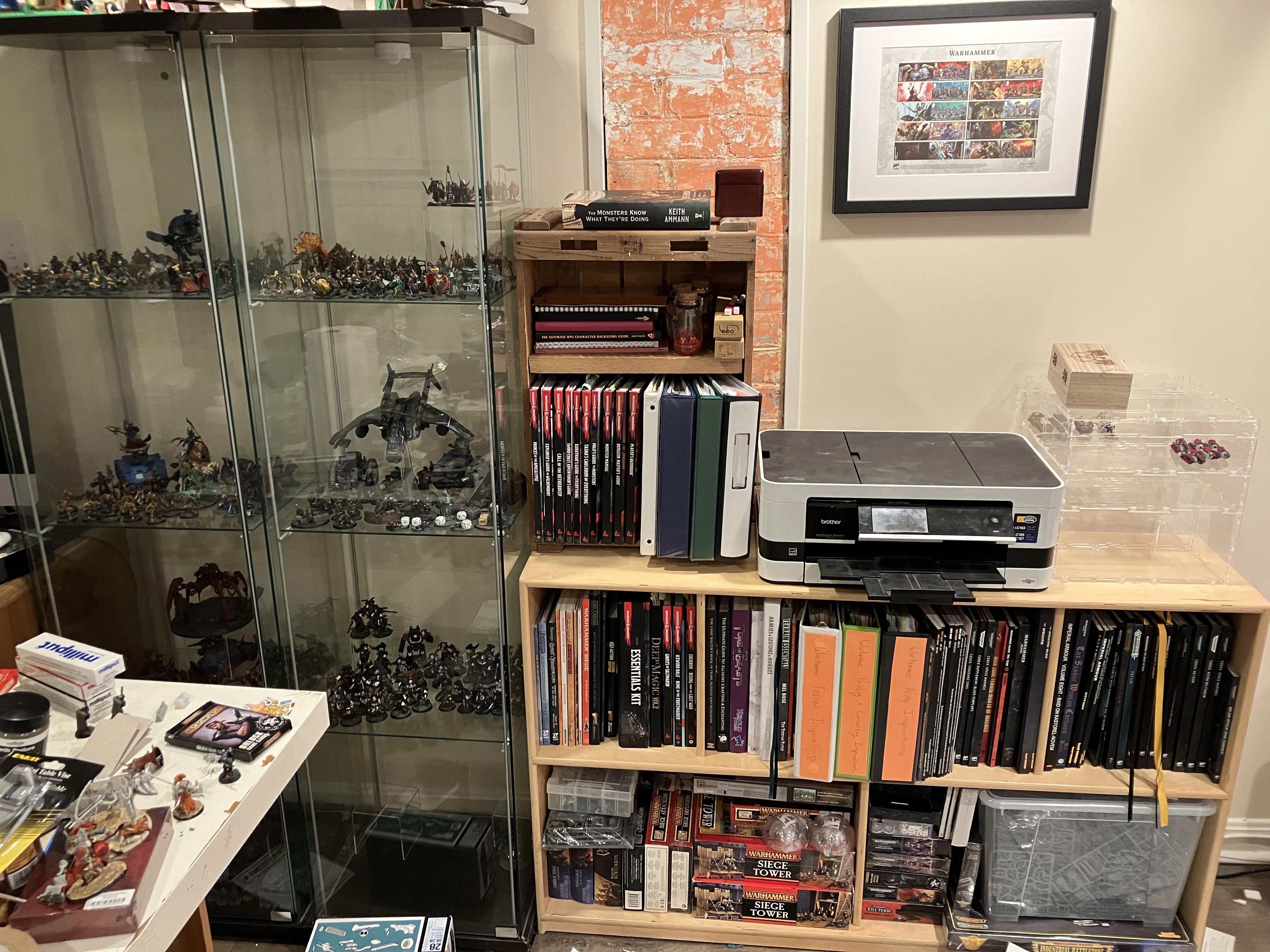 Aeldari, Codexes, Display Boards, Dungeons &amp; Dragons, Eldar, Hobbyroom, Iyanden, Narrative, Rangers, Shorehammer, Speedpaint, Work In Progress, Workspace