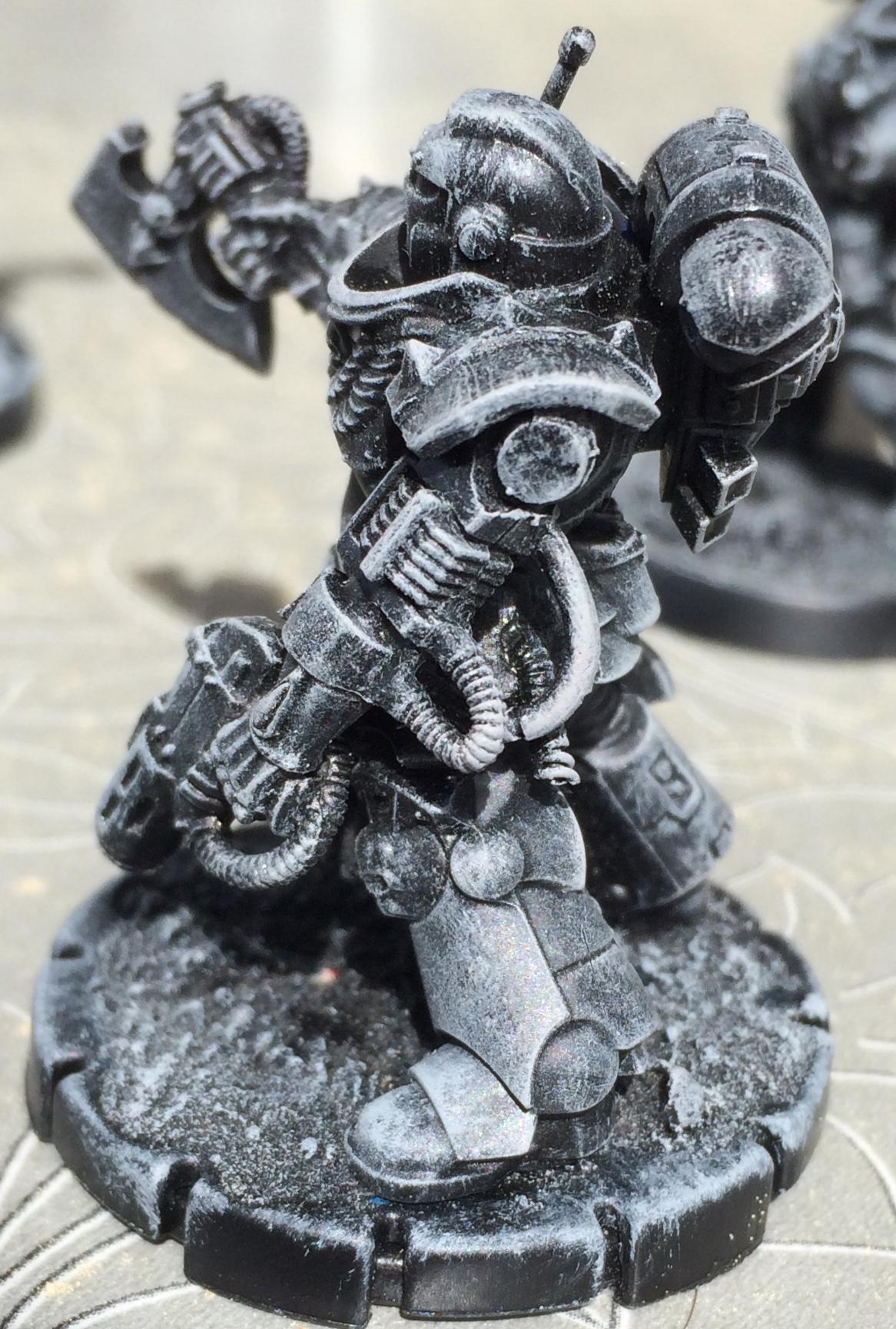 Bionics, Conversion, Ferrus, Iron Hands, Space Marines