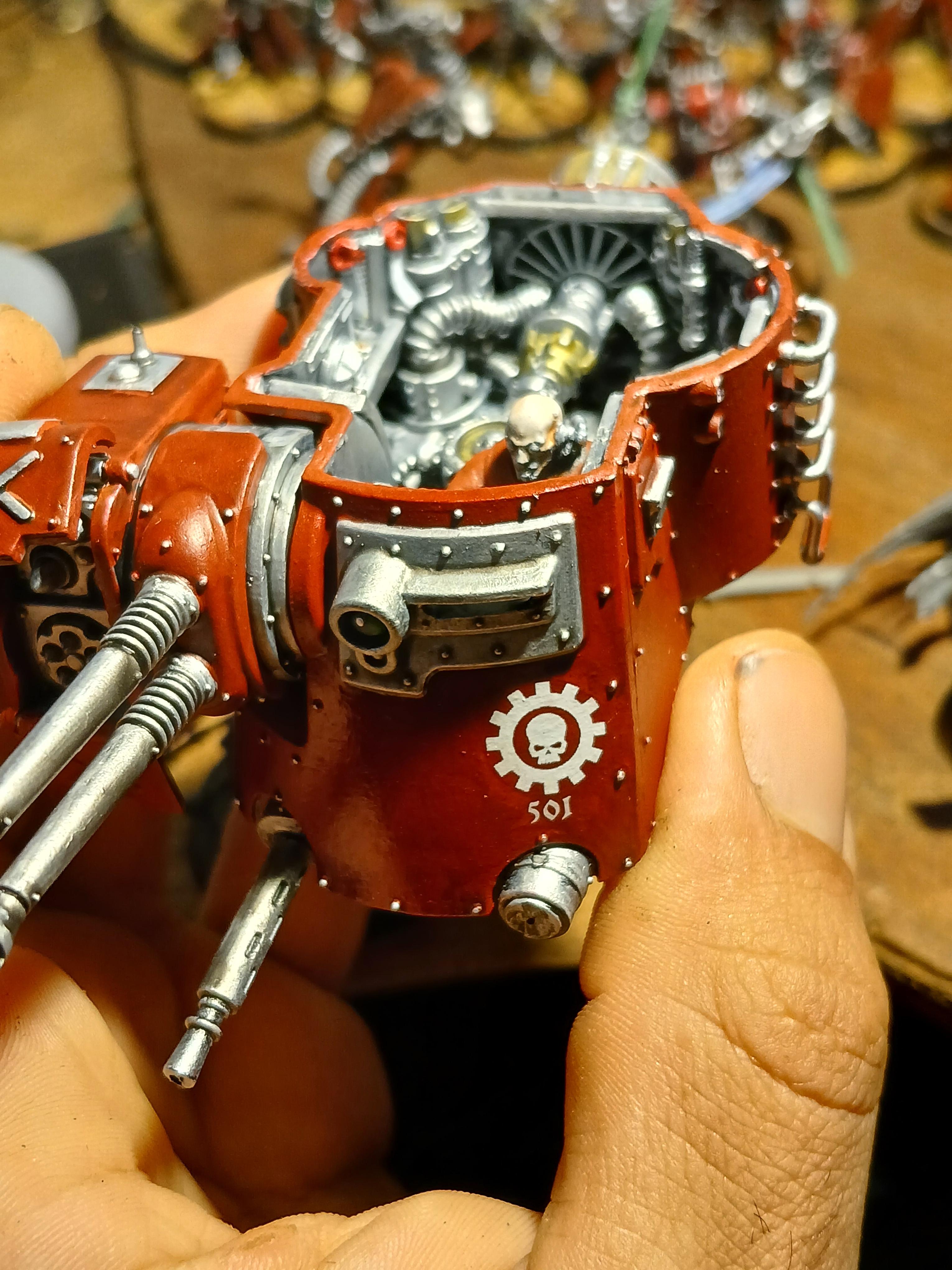 Adeptus Mechanicus, Conversion, Dunecrawler, Kitbash