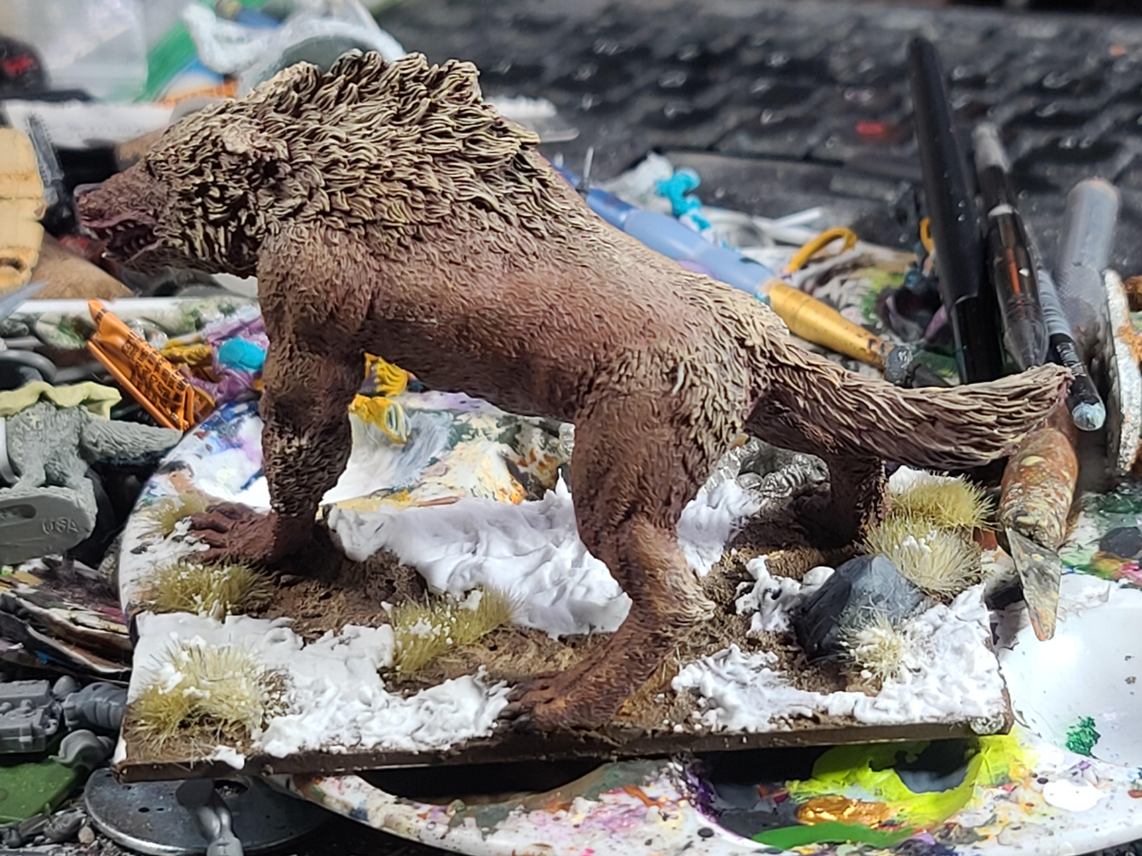 Anglcynn, Cnebba, Maegenwulf, Mierce Miniatures, Monster, Werewolf