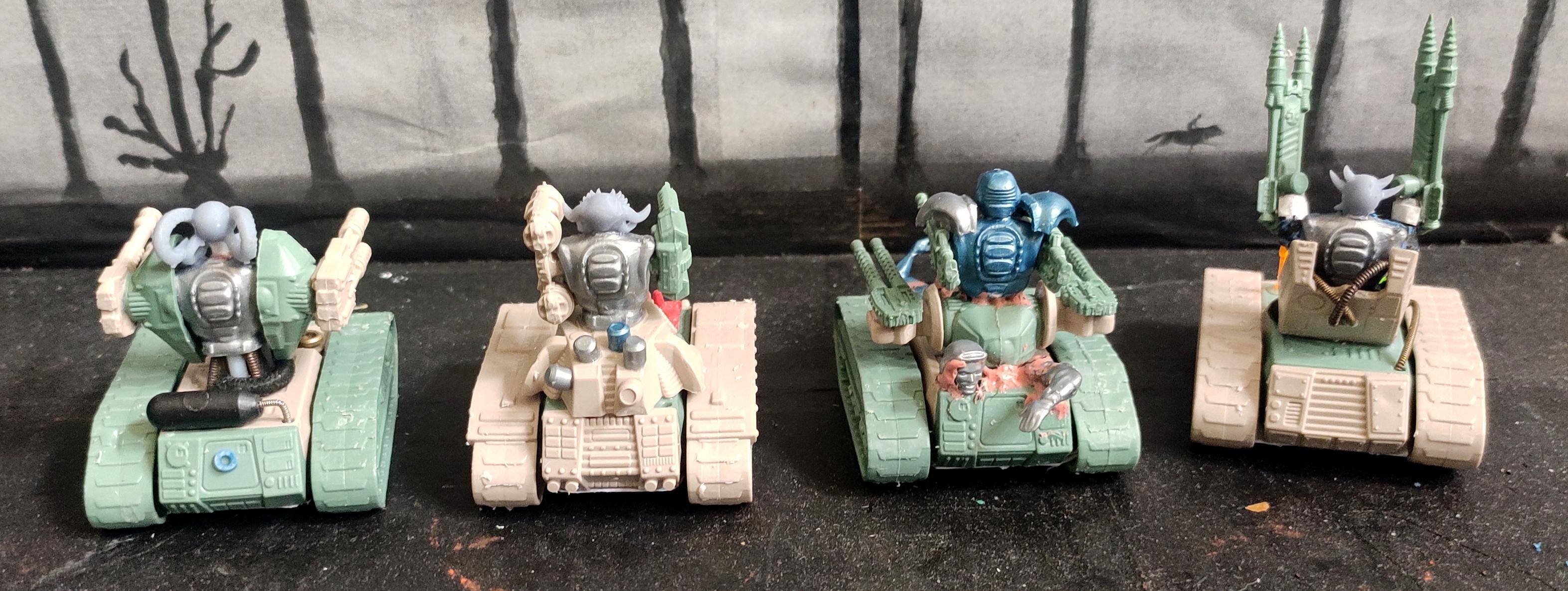 Armored Vehicle, Bronekorpus, Conversion, Cyborg, Doom, Dozer Blade, From Russia, Heavy Support, Heavy Weapon, Kitbash, Possessed, Scratch Build, Tank, Technolog, Tehnolog, Work In Progress