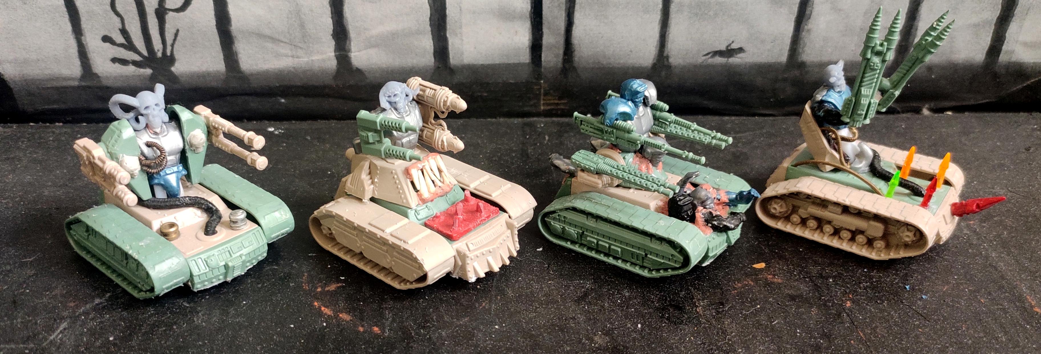 Armored Vehicle, Bronekorpus, Conversion, Cyborg, Doom, Dozer Blade, From Russia, Heavy Support, Heavy Weapon, Kitbash, Possessed, Scratch Build, Tank, Technolog, Tehnolog, Work In Progress