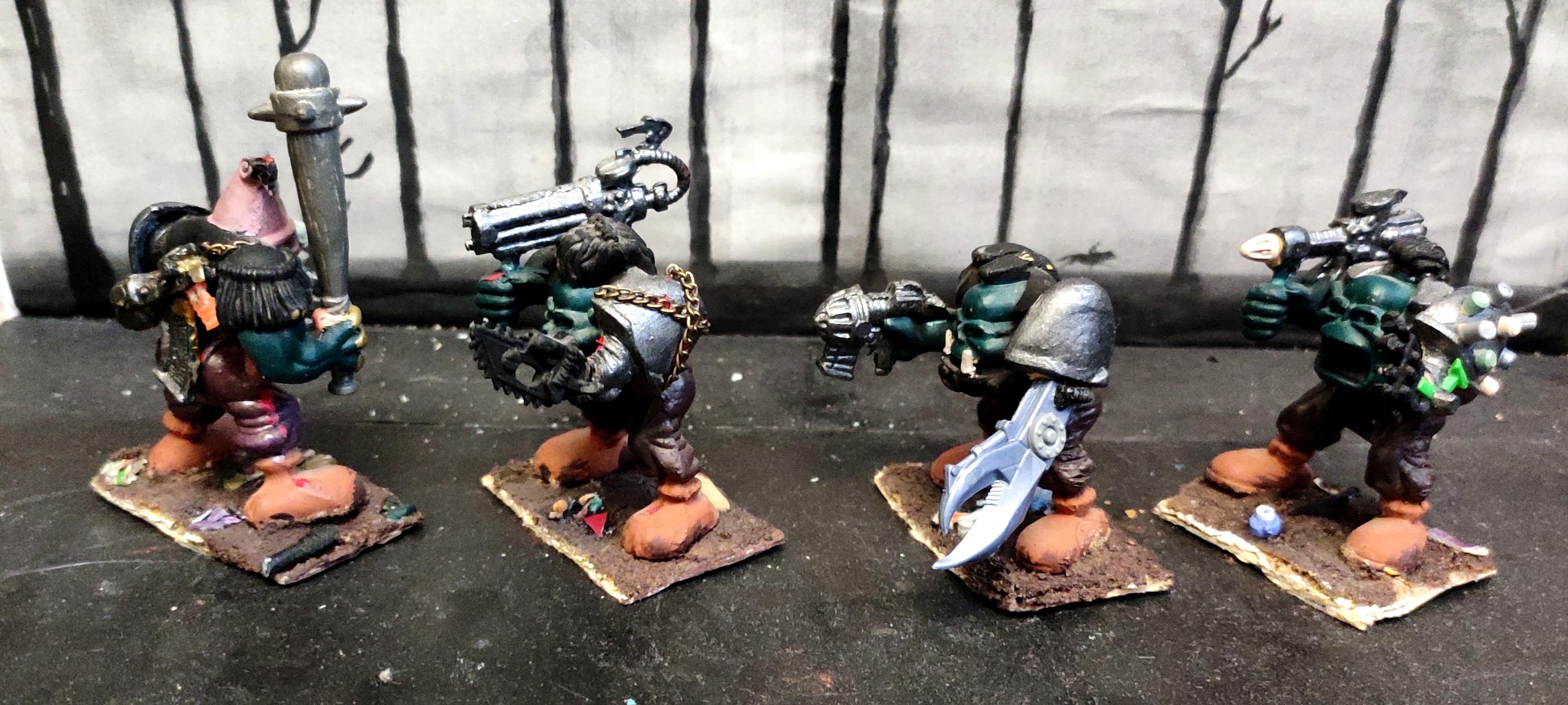 Club, Conversion, Cyborg, Fantasy Battles, From Russia, Goblins, Heavy Weapon, Infantry, Kitbash, Power Claw, Retro, Saw, Scratch Build, Technolog, Tehnolog, Warriors, Work In Progress