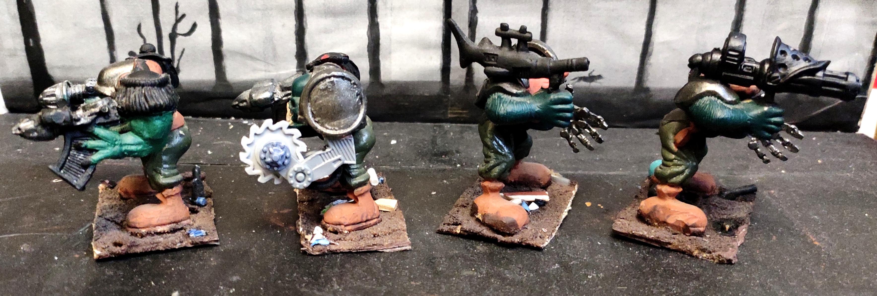 Conversion, Cyborg, Fantasy Battles, From Russia, Goblins, Heavy Weapon, Infantry, Kitbash, Retro, Saw, Scratch Build, Technolog, Tehnolog, Warriors, Work In Progress