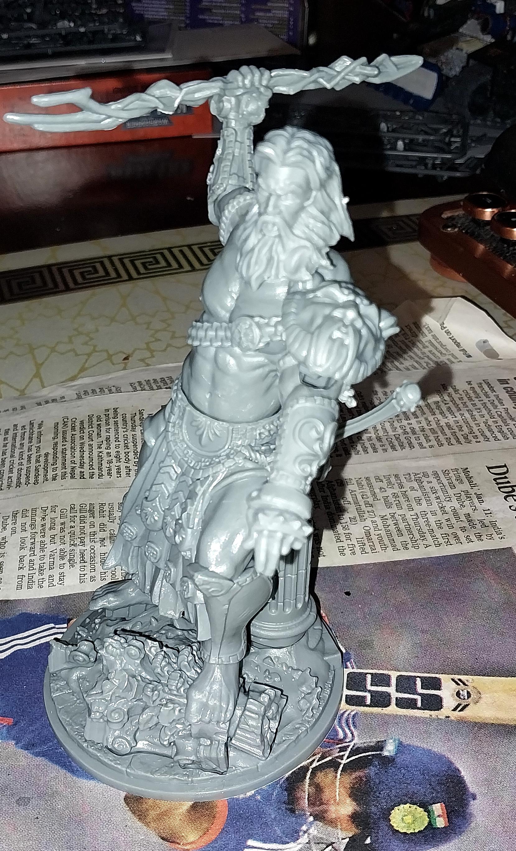 Reaper, Storm Giant, Work In Progress, Zeus