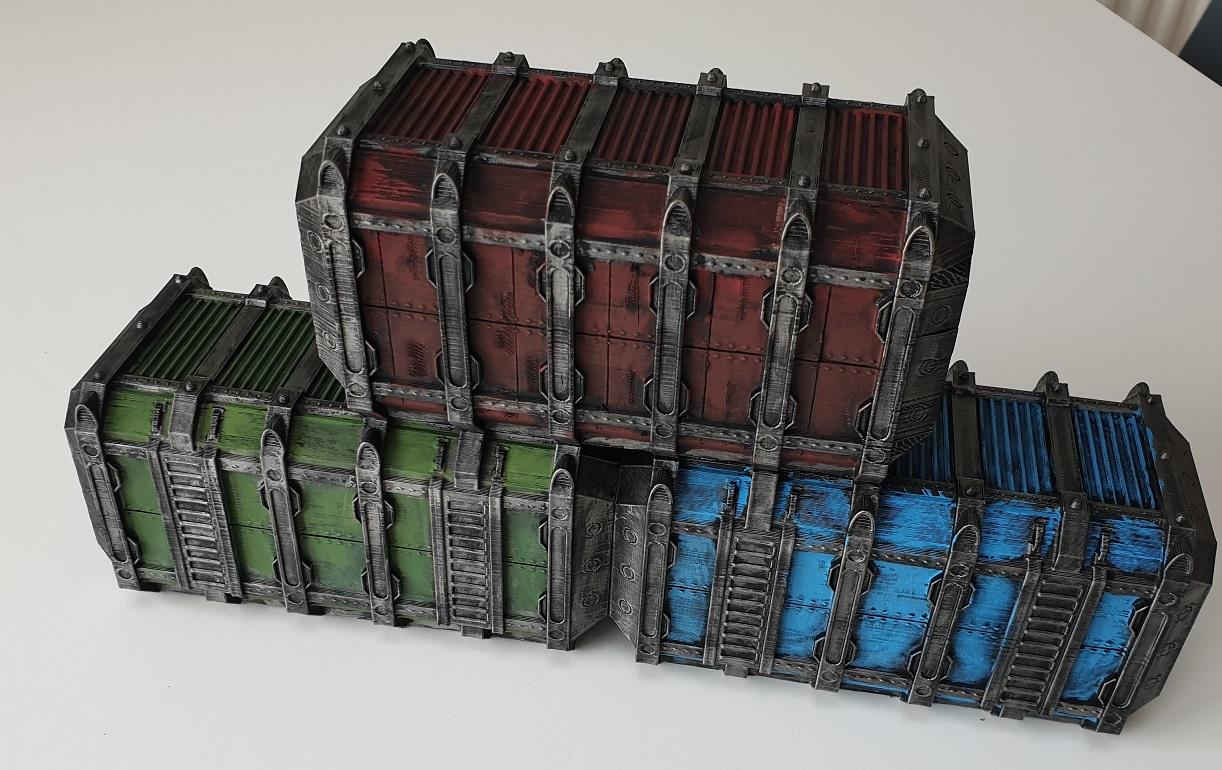 3d Printed, Terrain, 3d printed cargo terrain