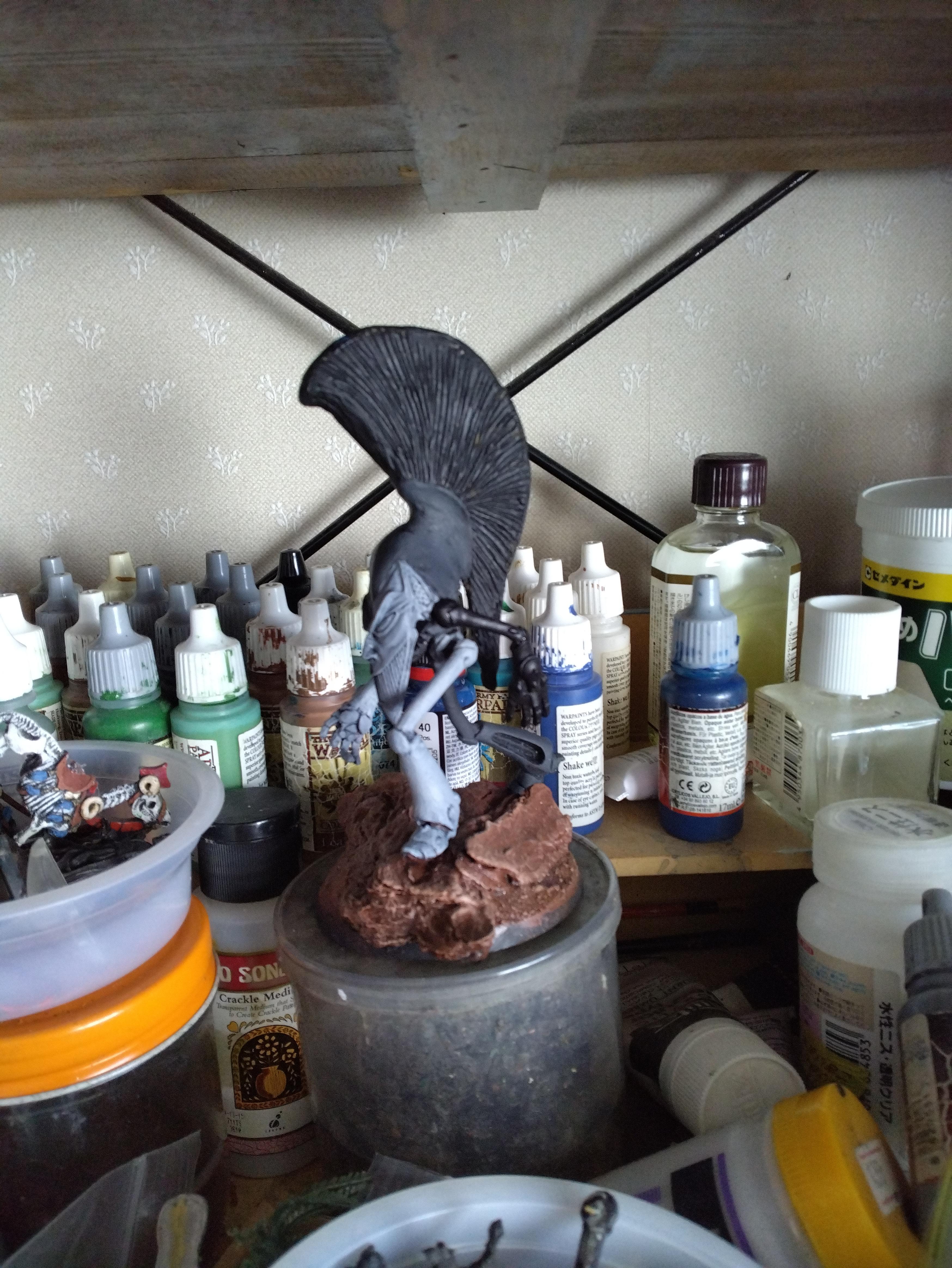 April 2024, Dreadnought, Eldar, Harlequins, Work In Progress