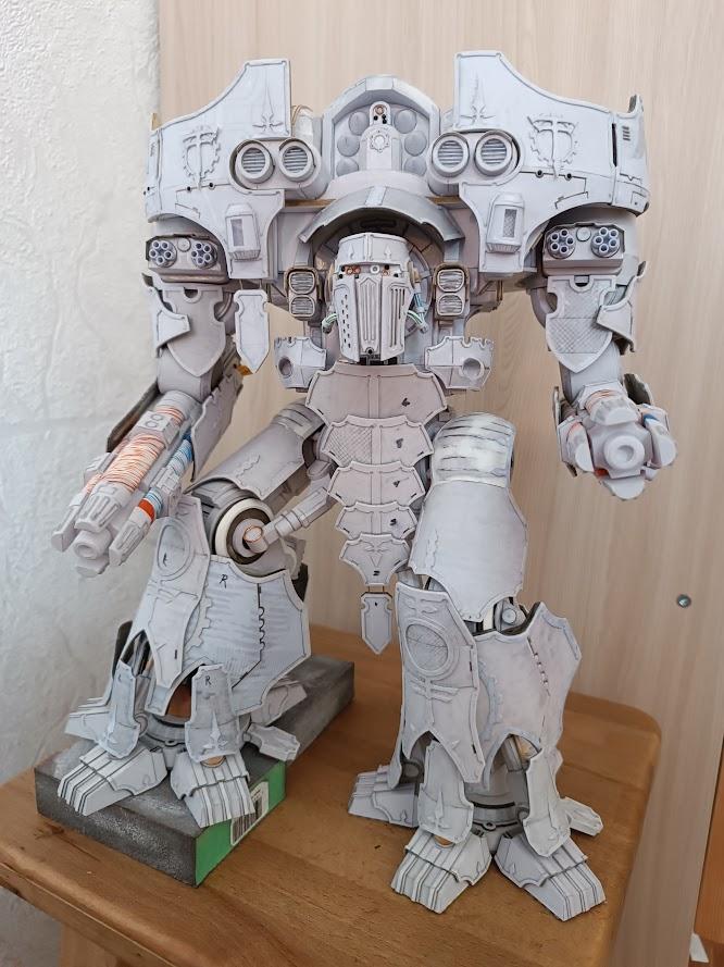 papercraft Warmaster WIP