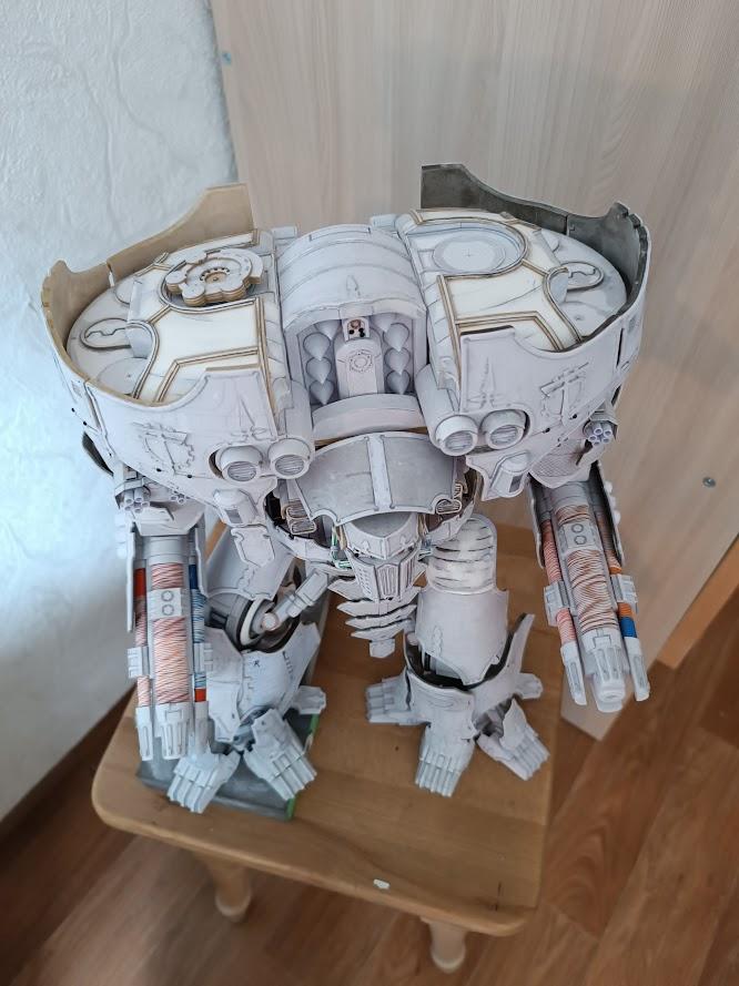 papercraft Warmaster WIP