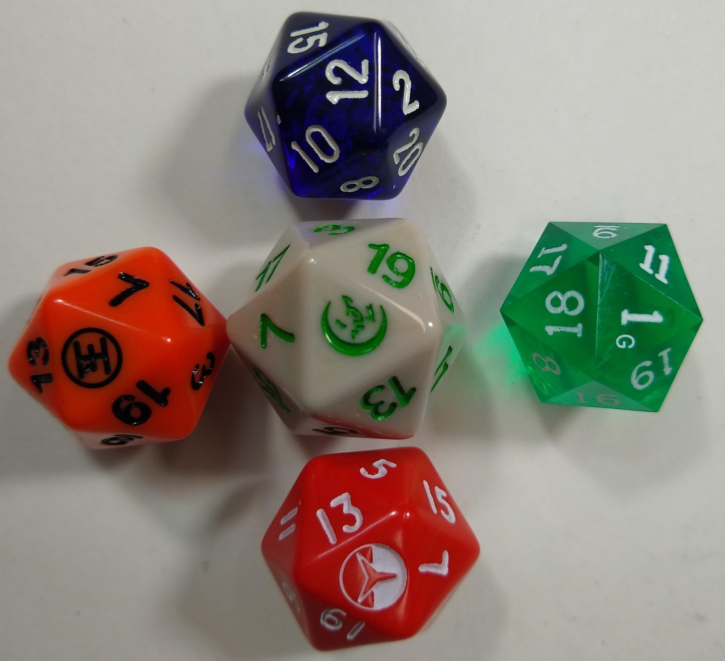 Baron Of Dice, D20, Infinity