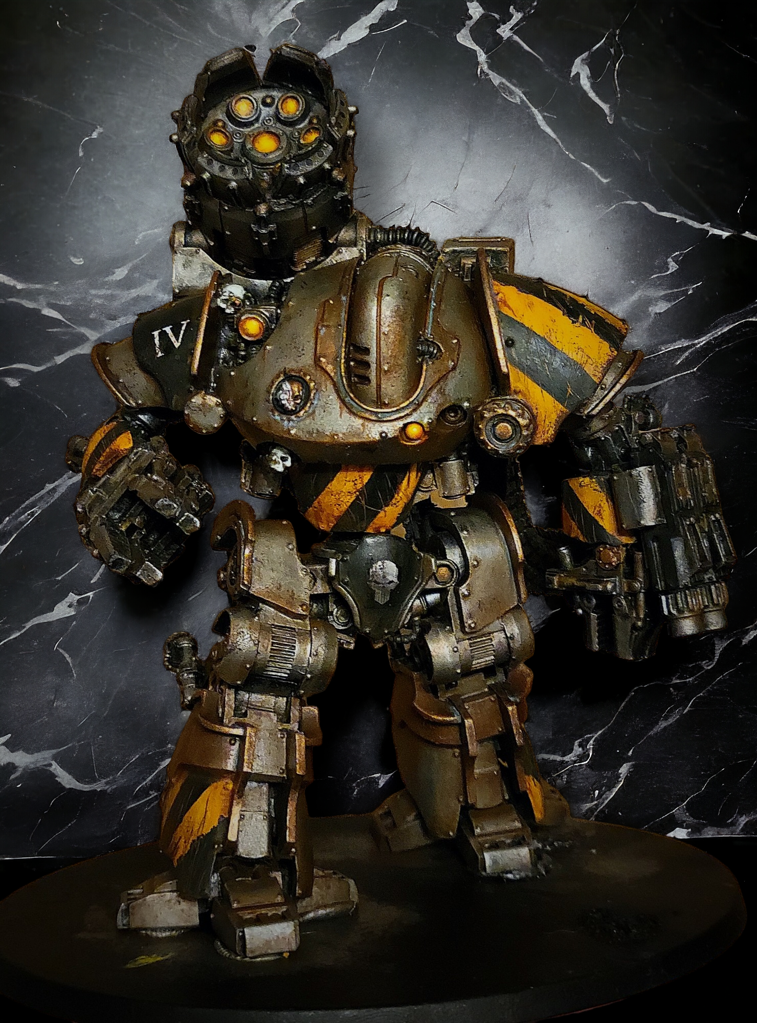 30k, Horus Heresy, Iron Warriors, Mechanicum, Thanatar