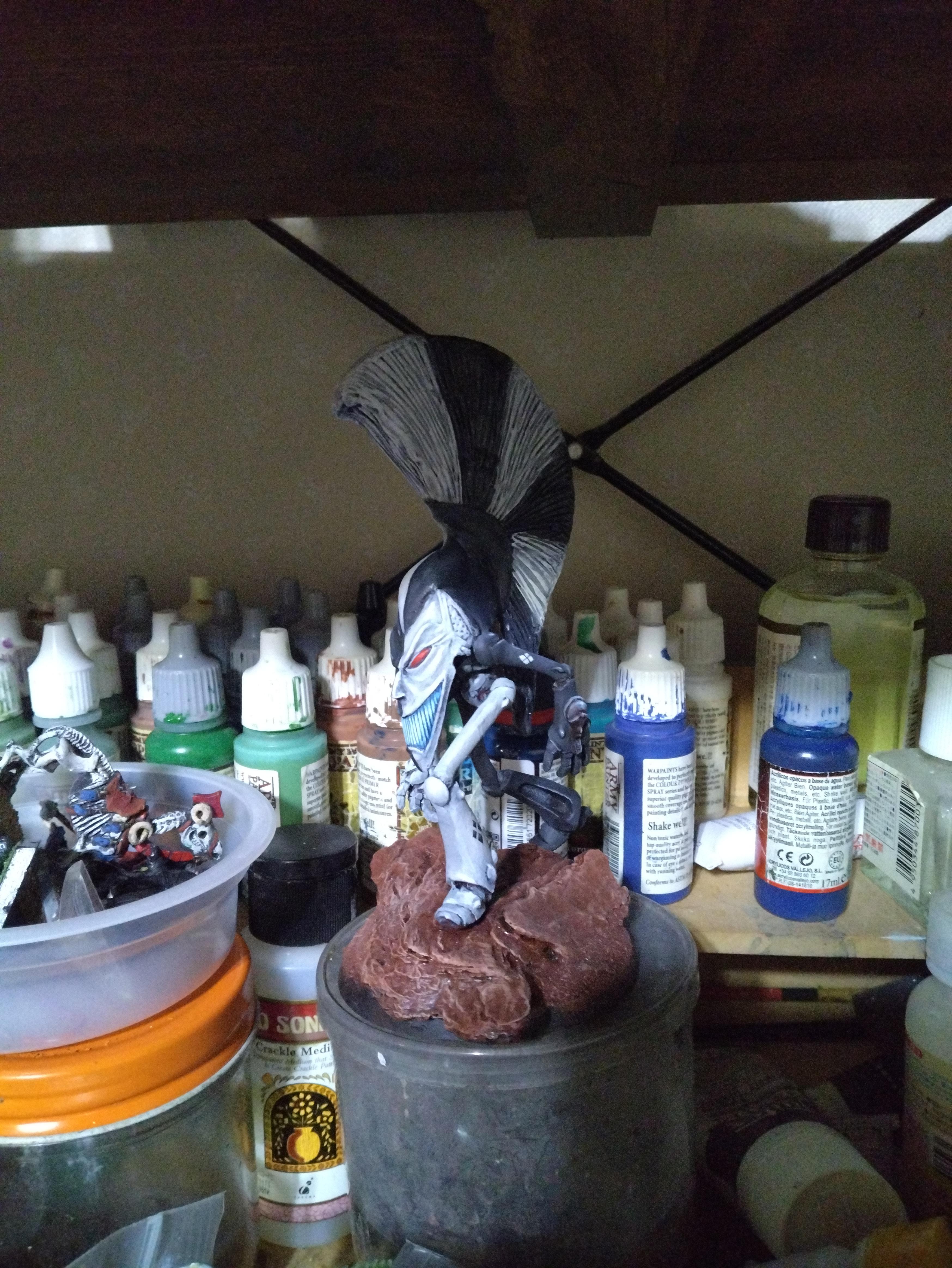 April 2024, Dreadnought, Eldar, Harlequins, Work In Progress