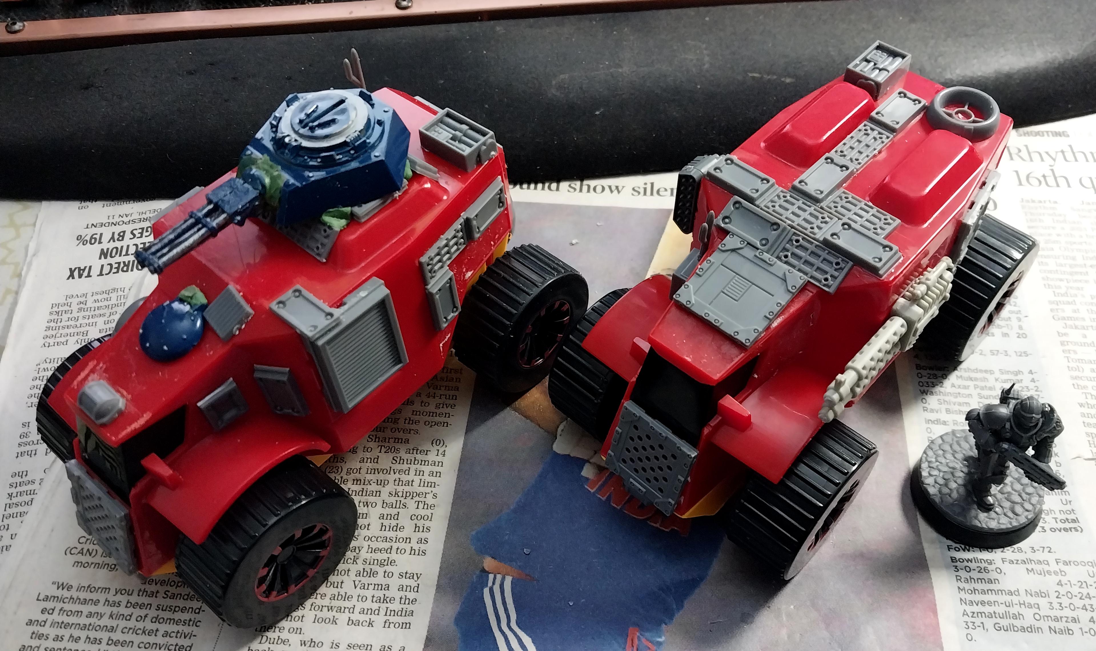 Armored Car, Toy, Wastelands