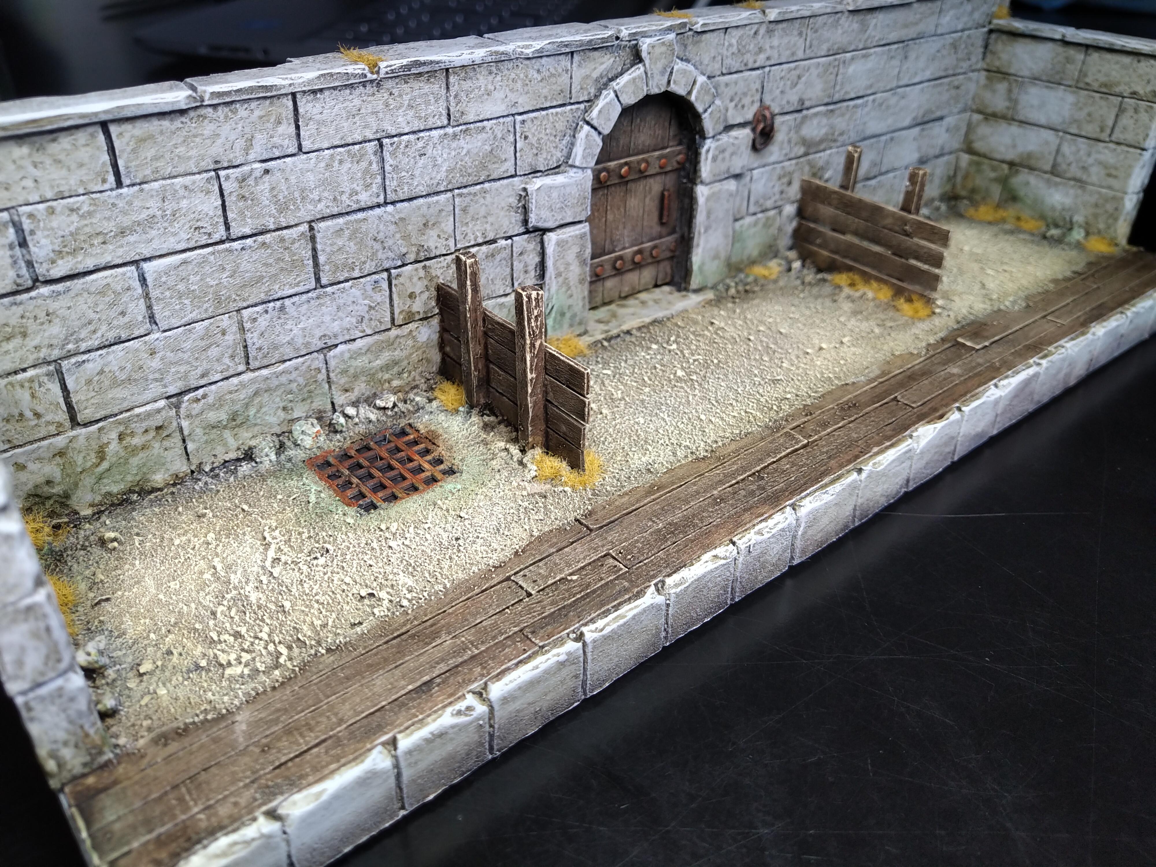 Blood Bowl, Custom, Dugout, Scratch Build