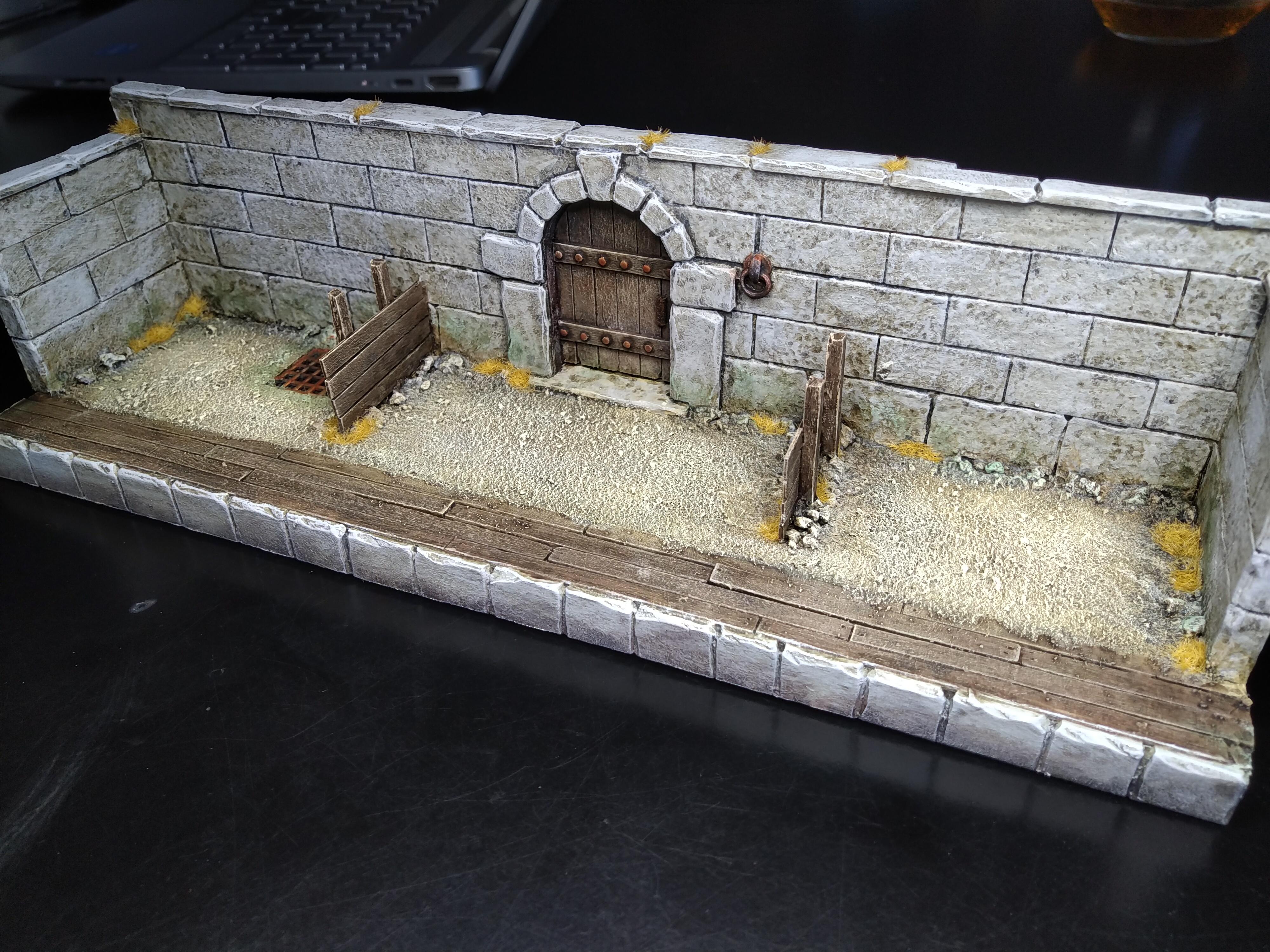 Blood Bowl, Custom, Dugout, Scratch Build