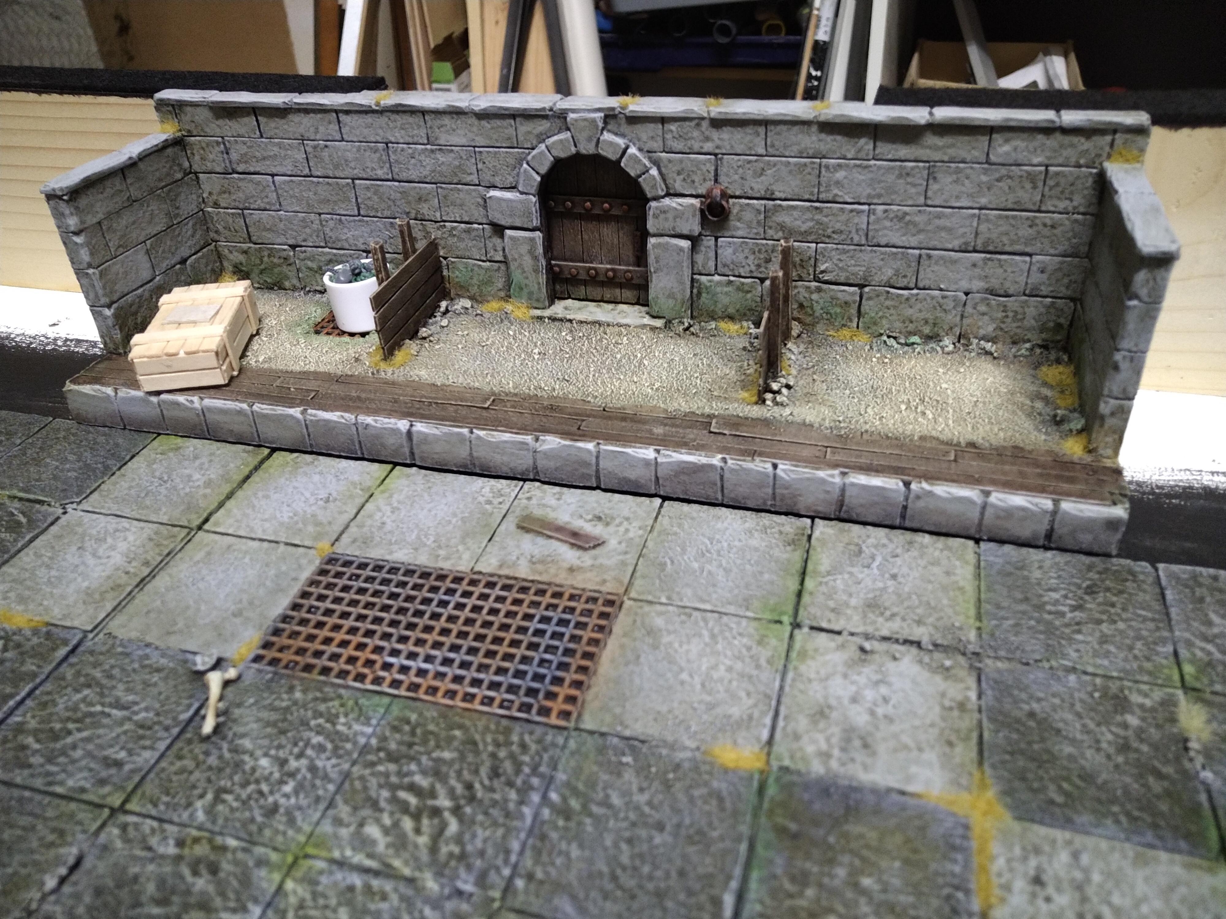Blood Bowl, Custom, Dugout, Pitch, Scratch Build