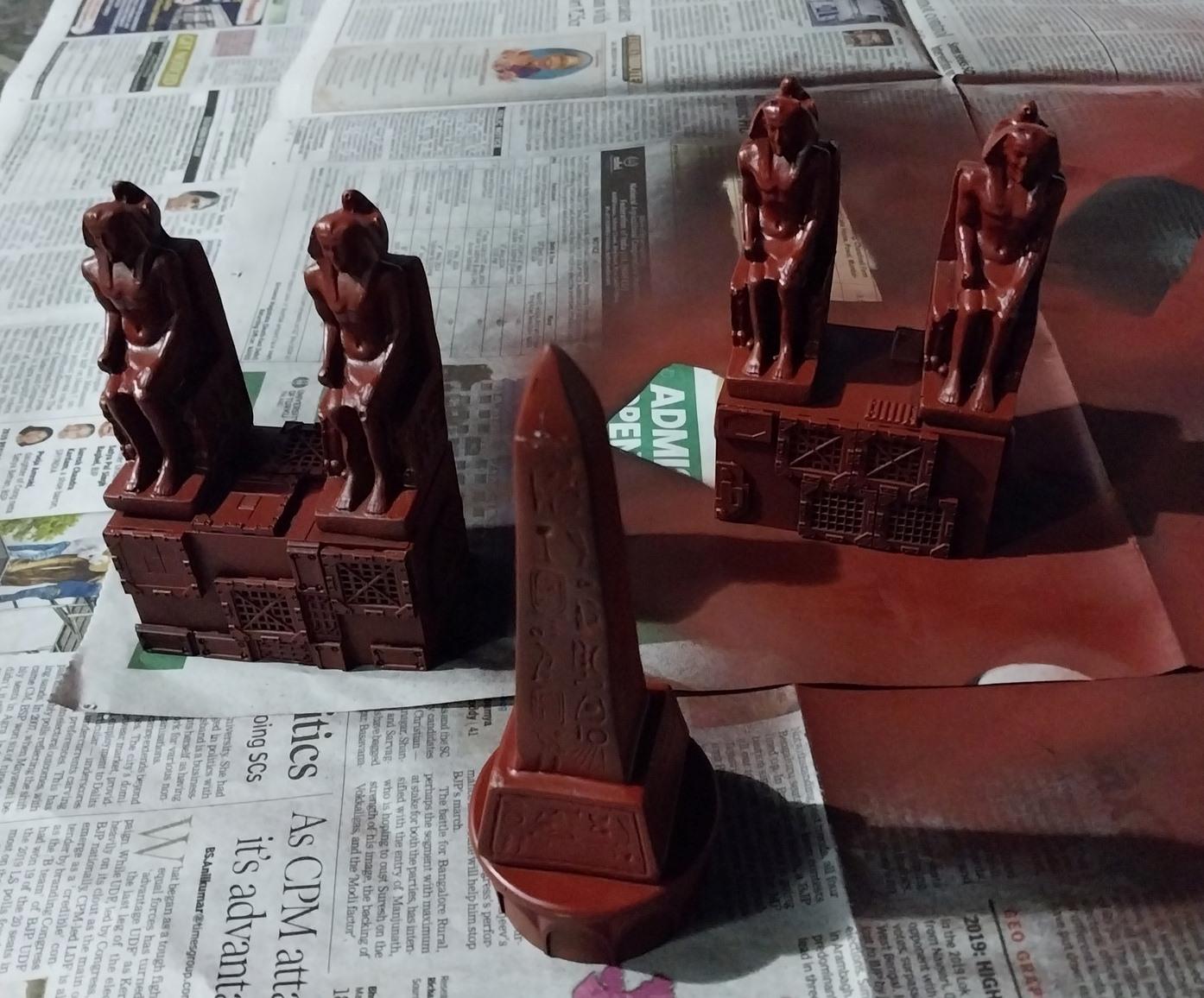 Egypt, Souvenir, Statue, Terrain, Wasteland, Work In Progress