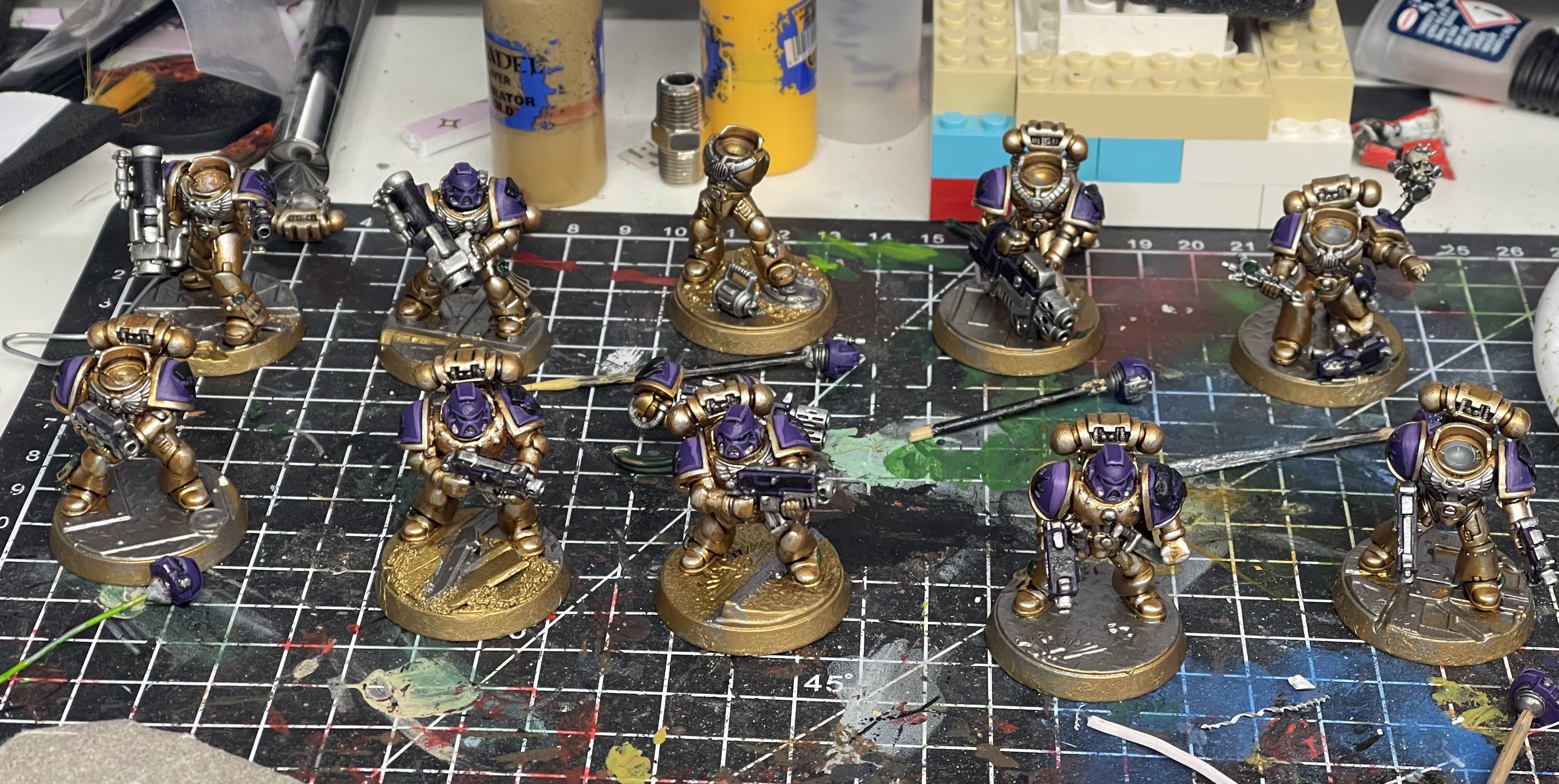 Devastators, Space Marines, Void Panthers, Warhammer 40,000, Warhammer Fantasy, Work In Progress