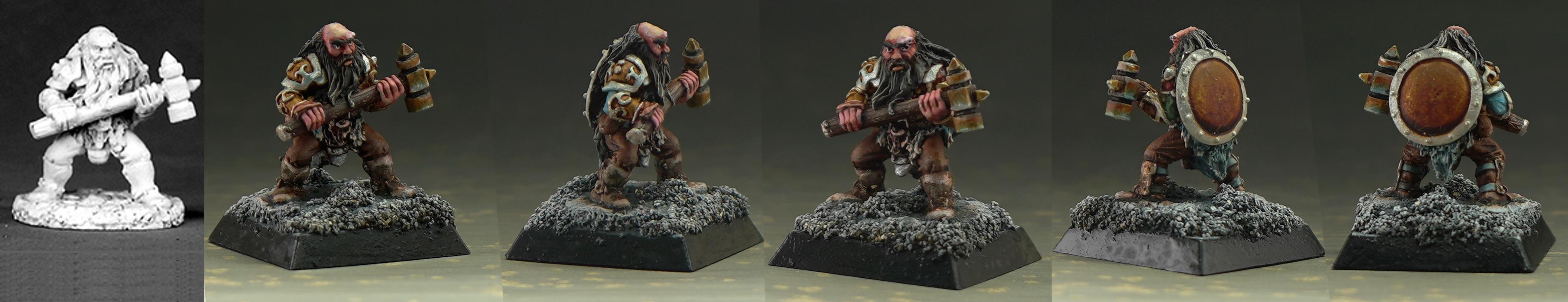 02472, Dwarves, Reaper, Reaper Bones, Thane Grimthorn