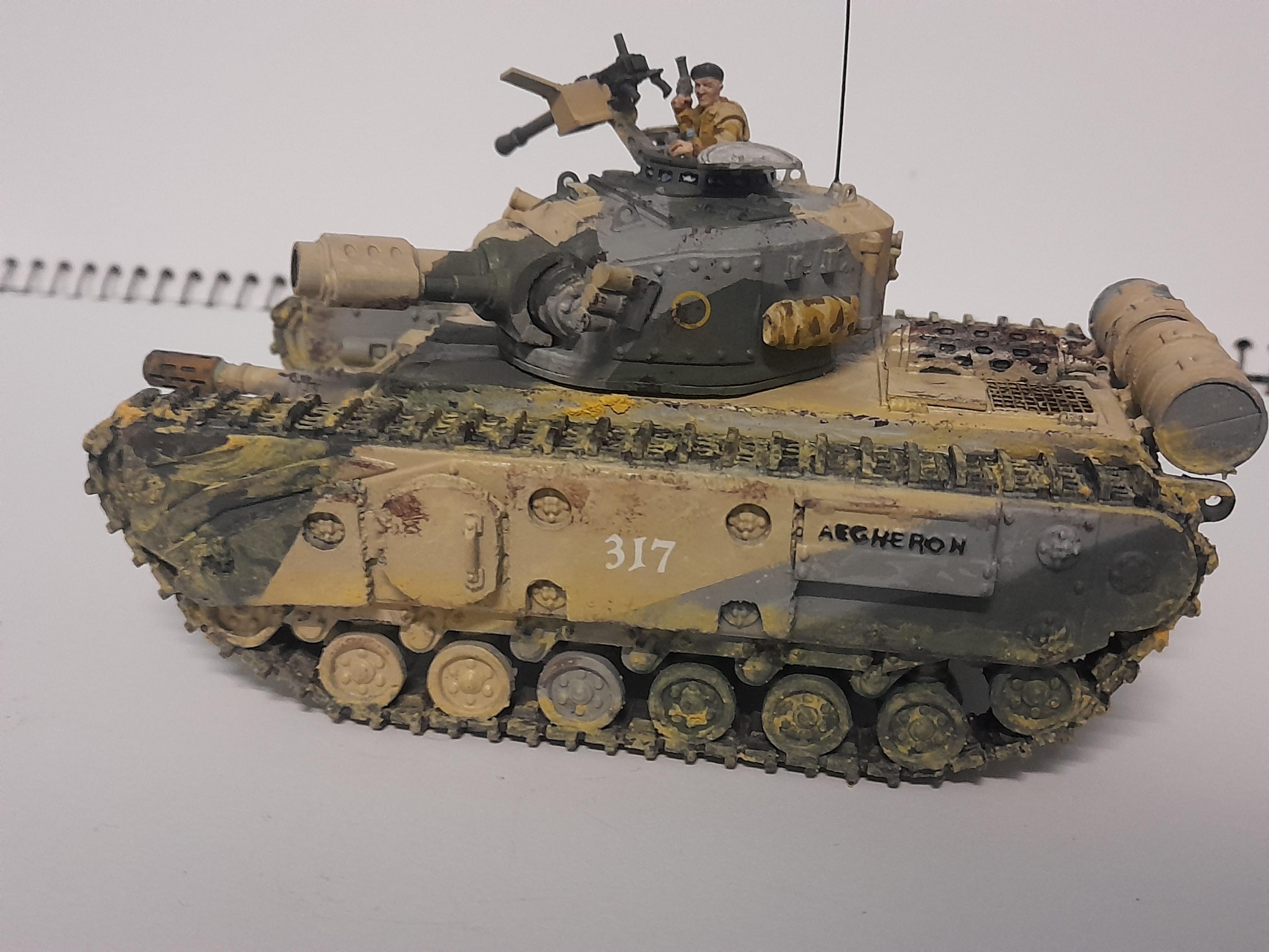Assault Tank, Churchill, Churchill Crocodile, Devil Dog, Grim Prints, Melta Cannon, Nfeyma