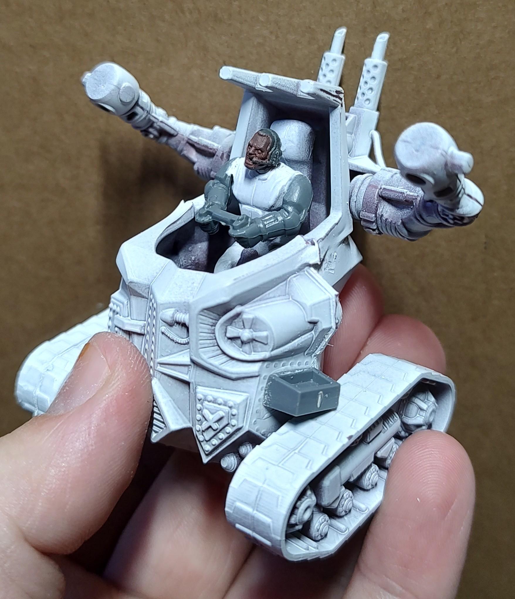 Demolisher, Robogear, Tehnolog