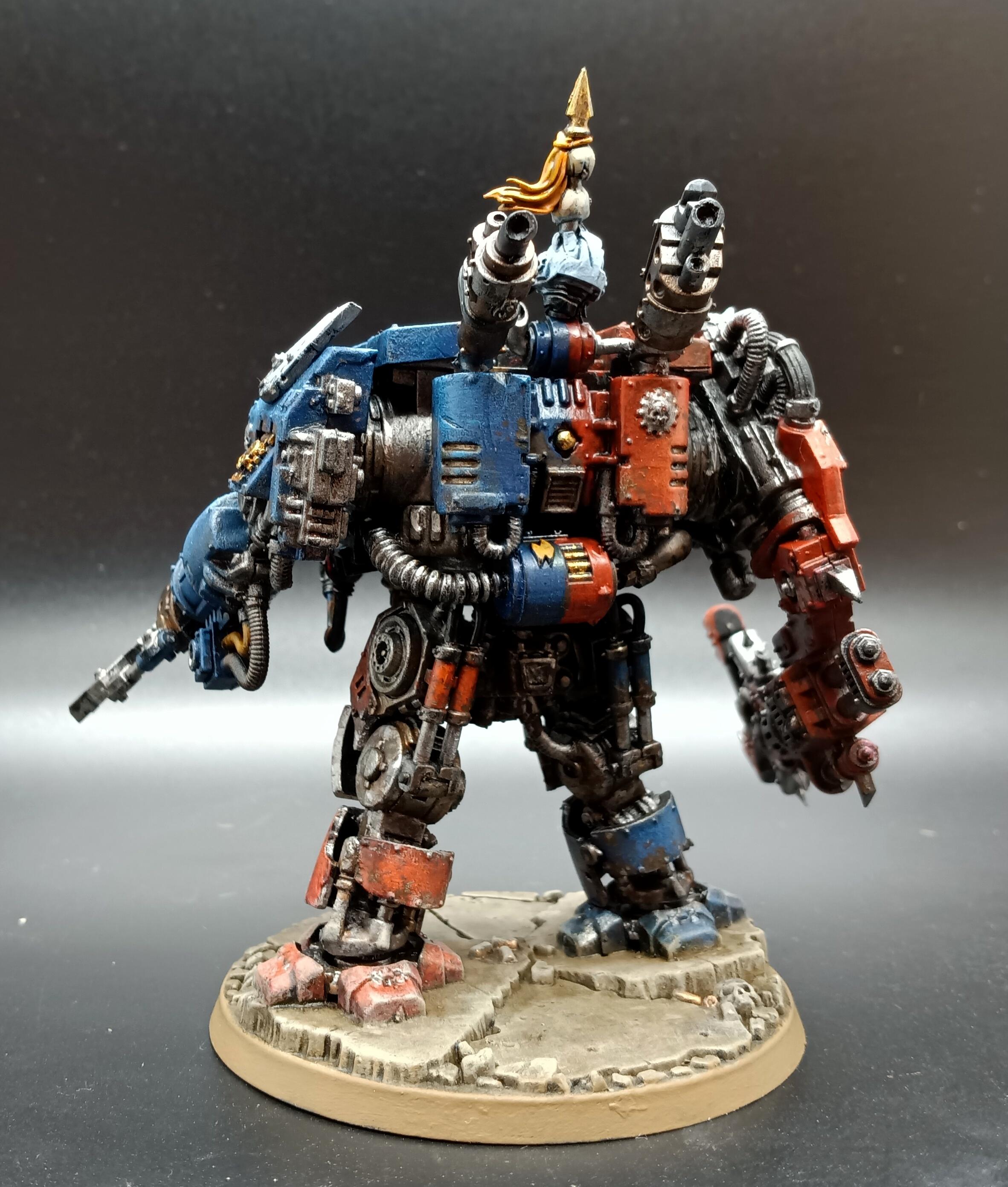 Boxnaught, Conversion, Deff Dread, Dreadnought, Kitbash, Looted, Orks