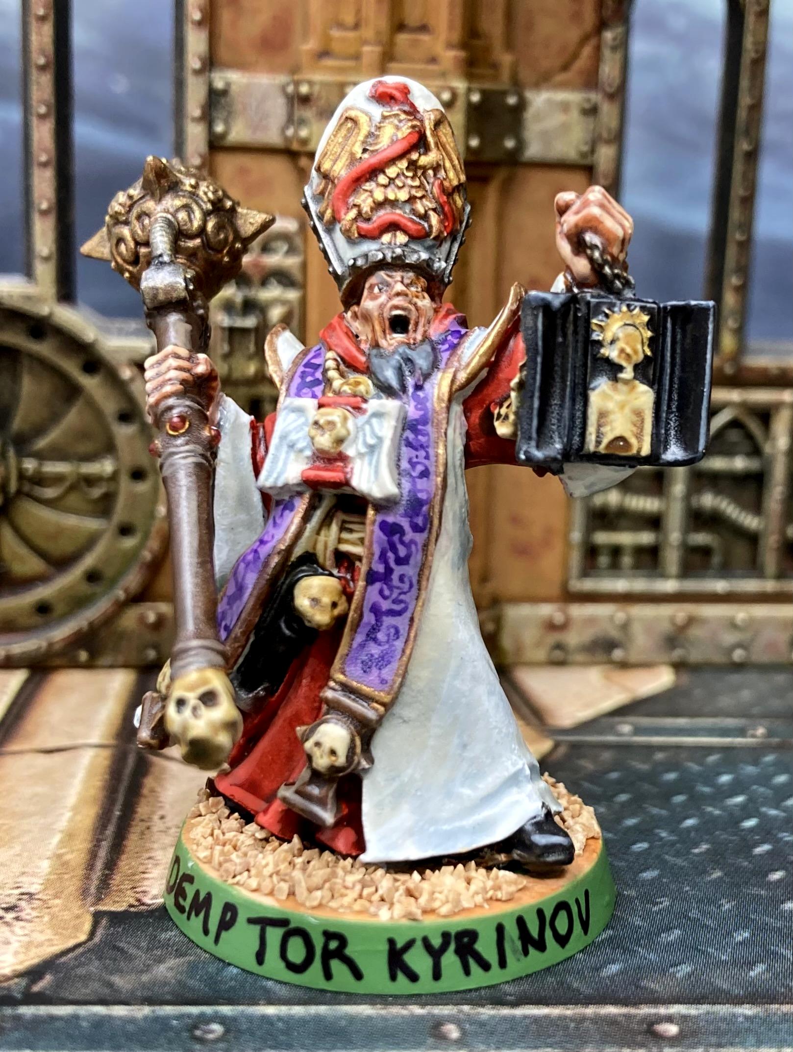 Bishop, Priest, Redemptor Kyrinov, Sisters Of Battle