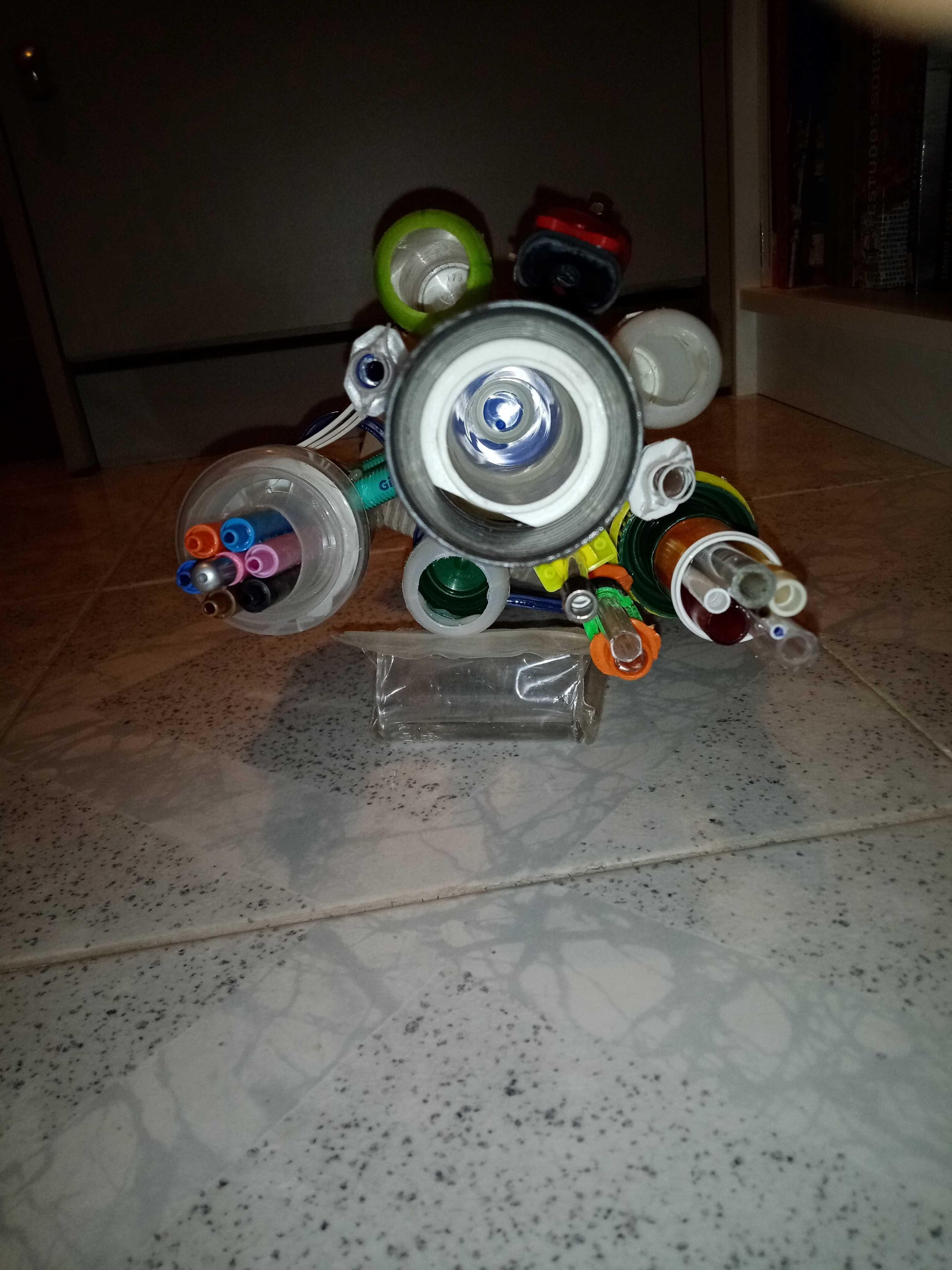arm with weapon (front view)