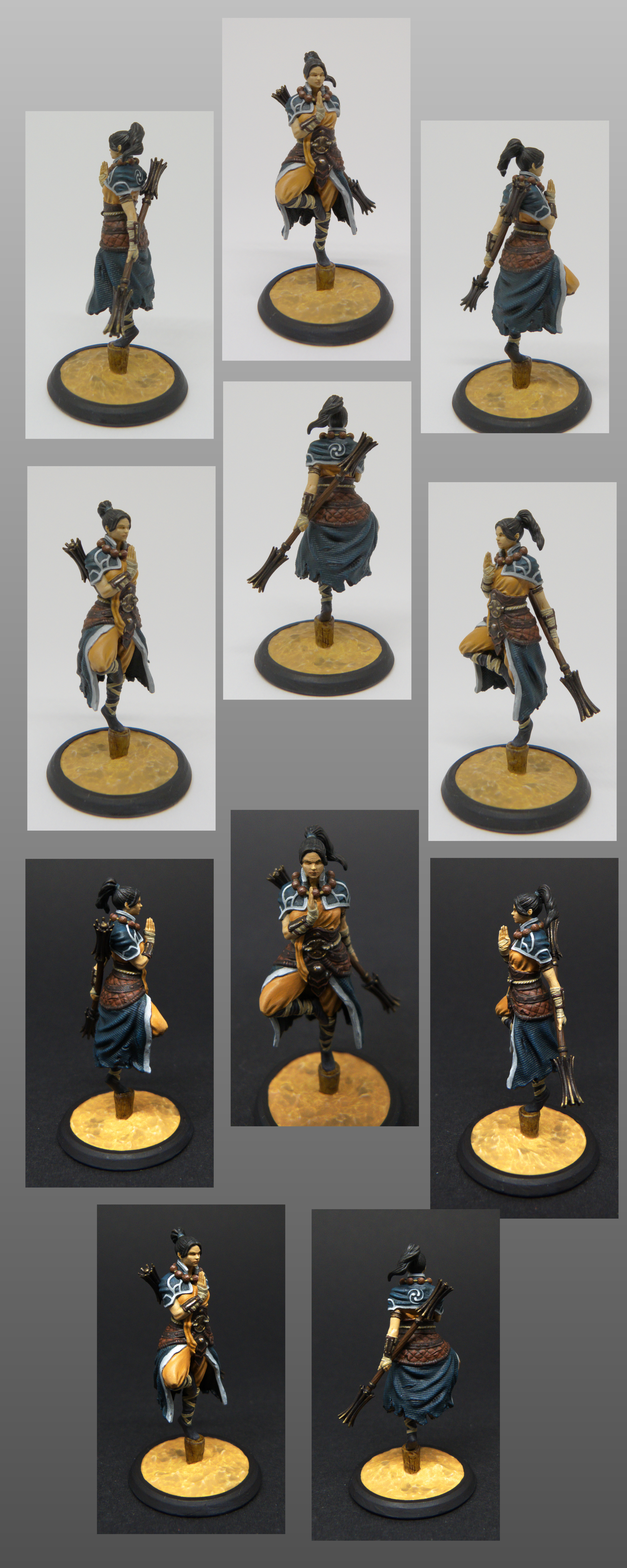3d Printed, Human, Monk, Shaolin
