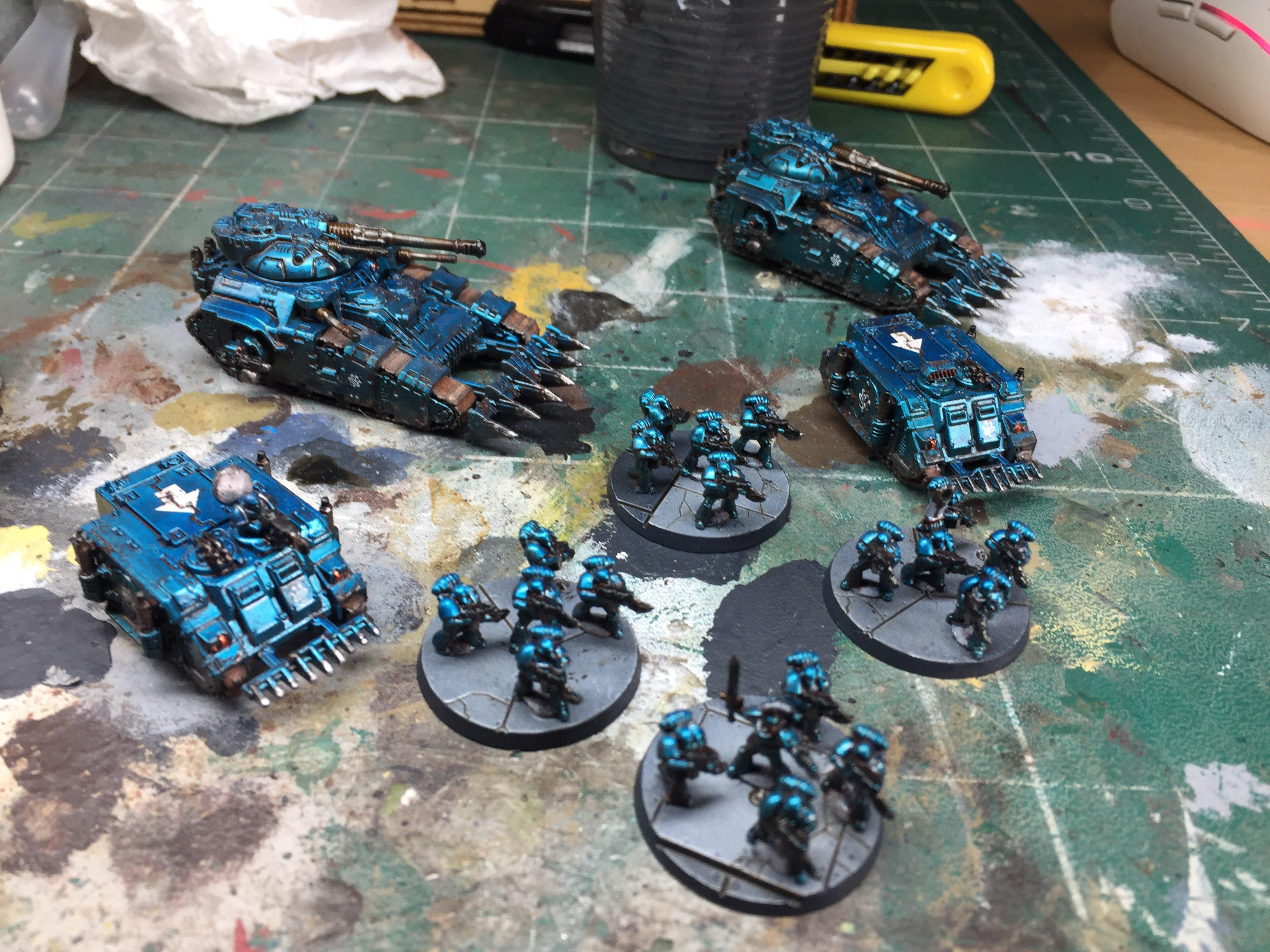 Alpha Legion, Epic, Horus Hersy, Legions Imperialis, Space Marines
