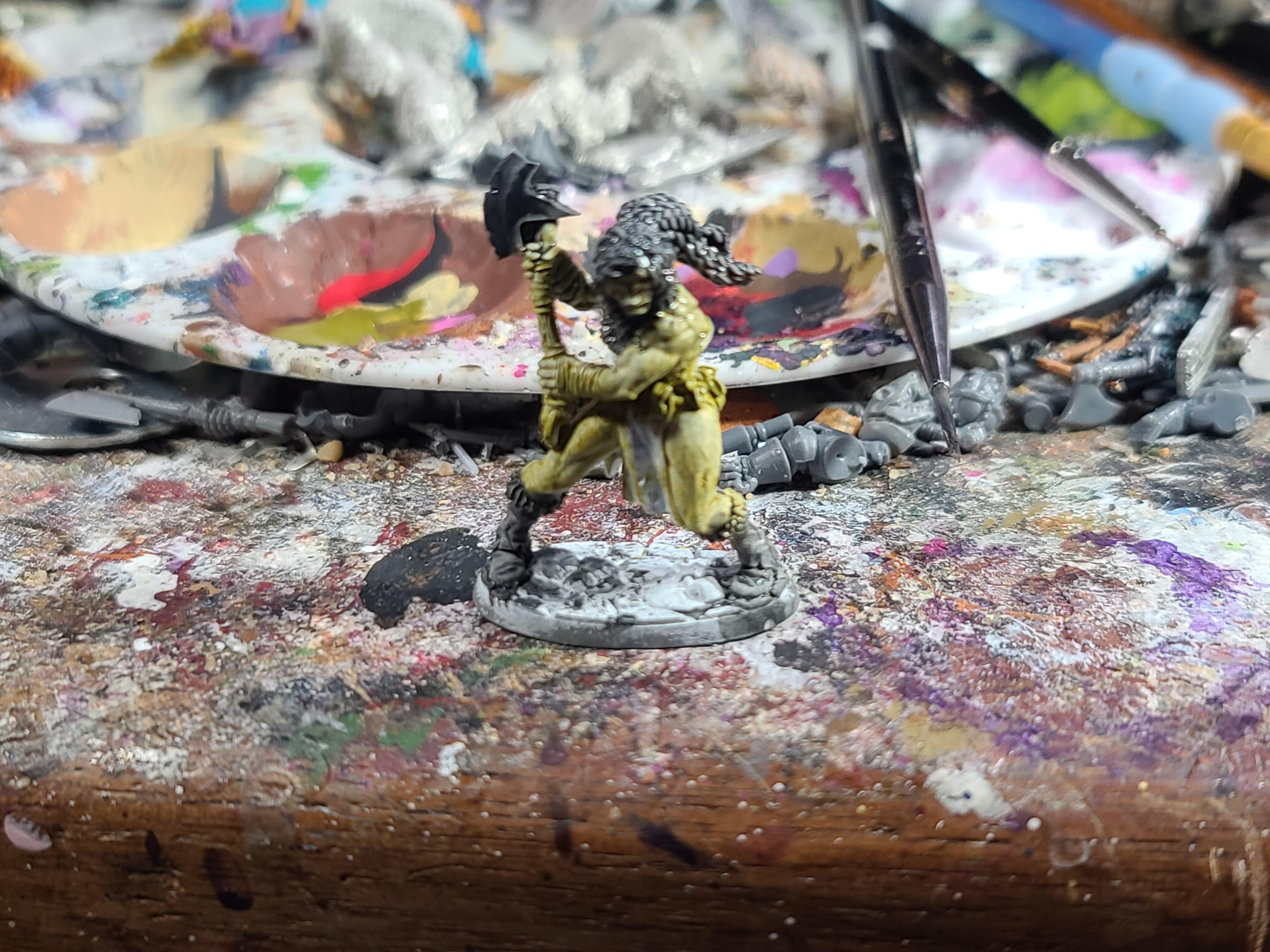 Bones, Conan Ish, Hyperborian Female, Reaper Miniatures, Tom Mason