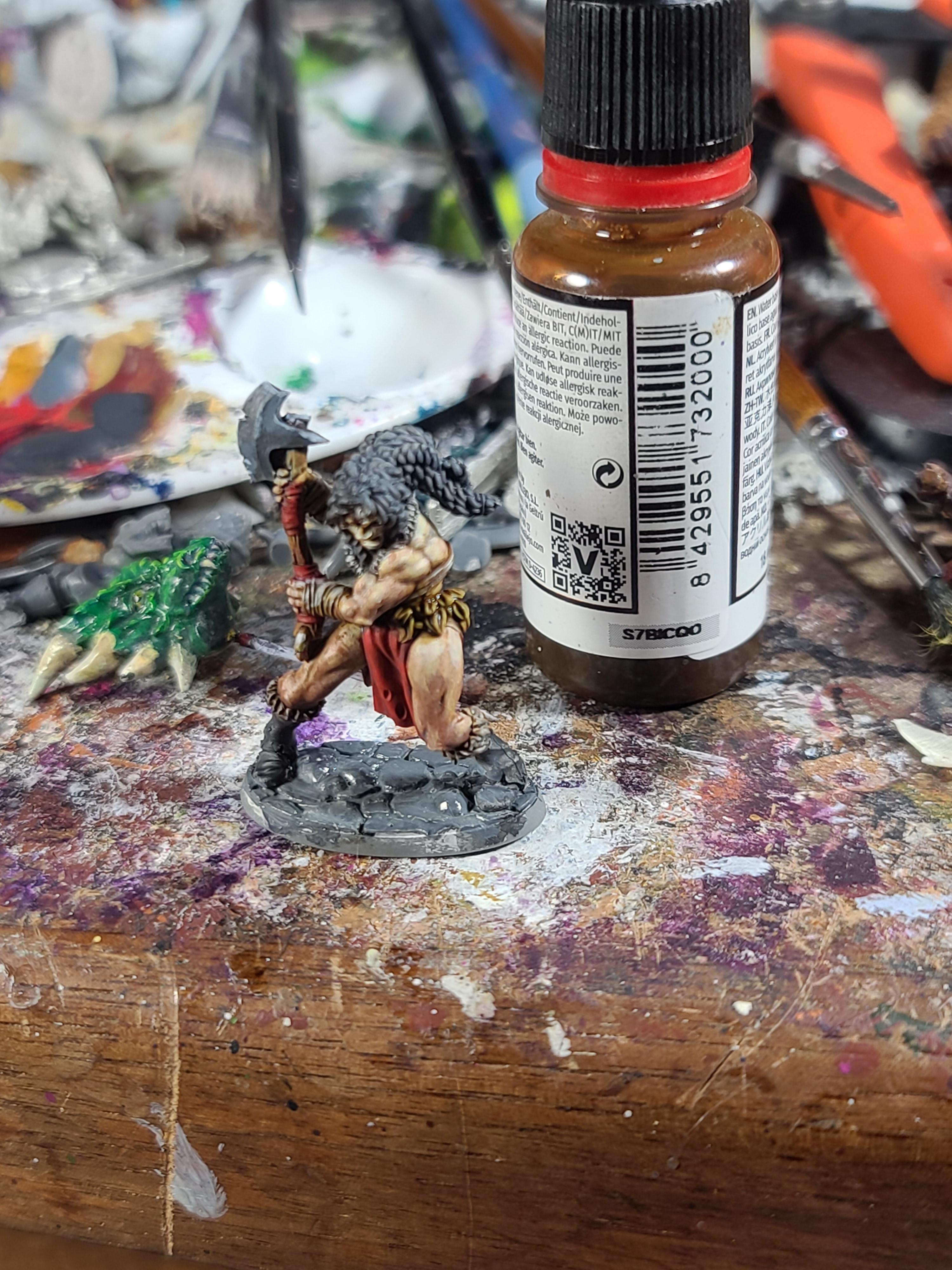 Bones, Conan Ish, Hyperborian Female, Reaper Miniatures, Tom Mason